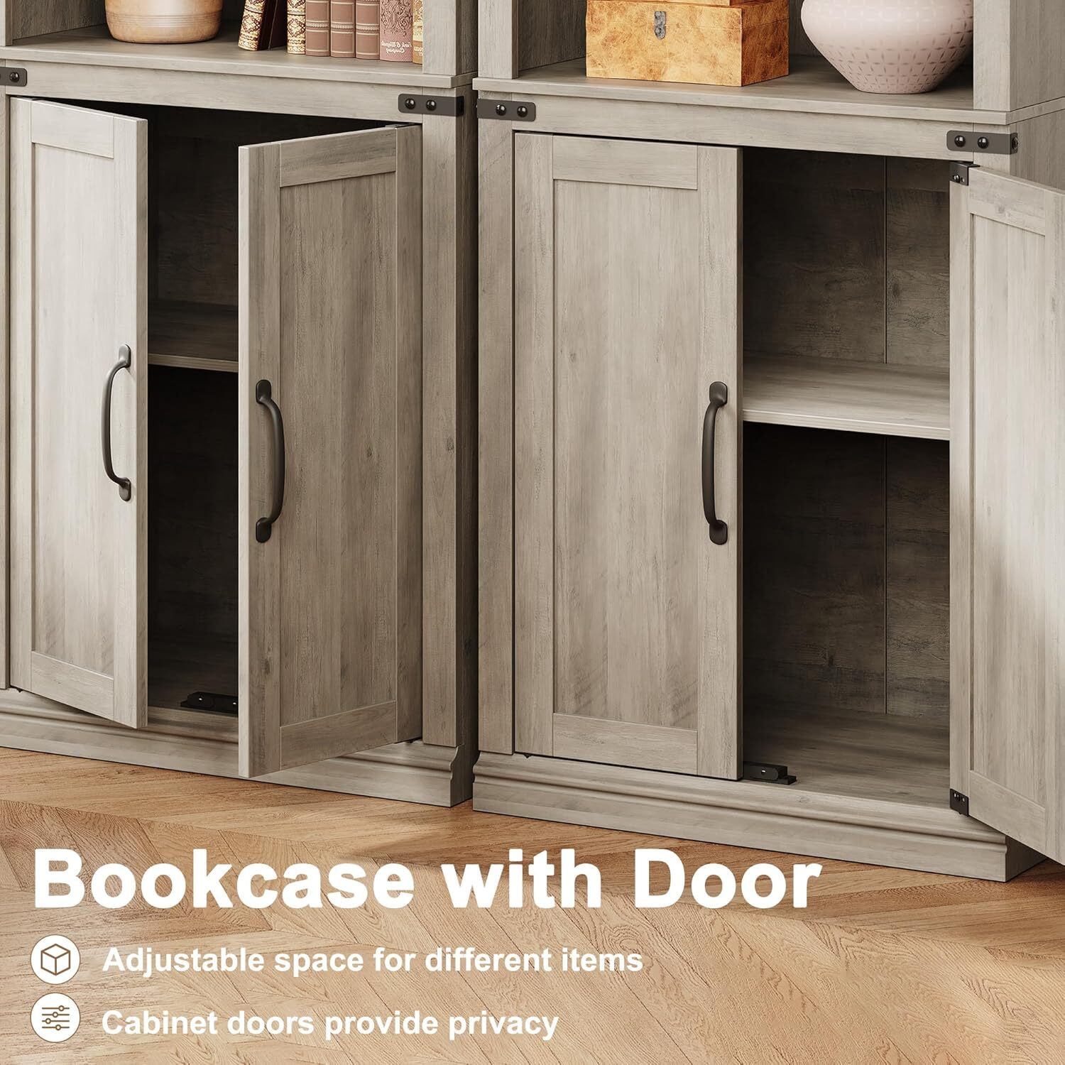 WhizMax XSN-PHO-15731-GR62 bookcases - View #2