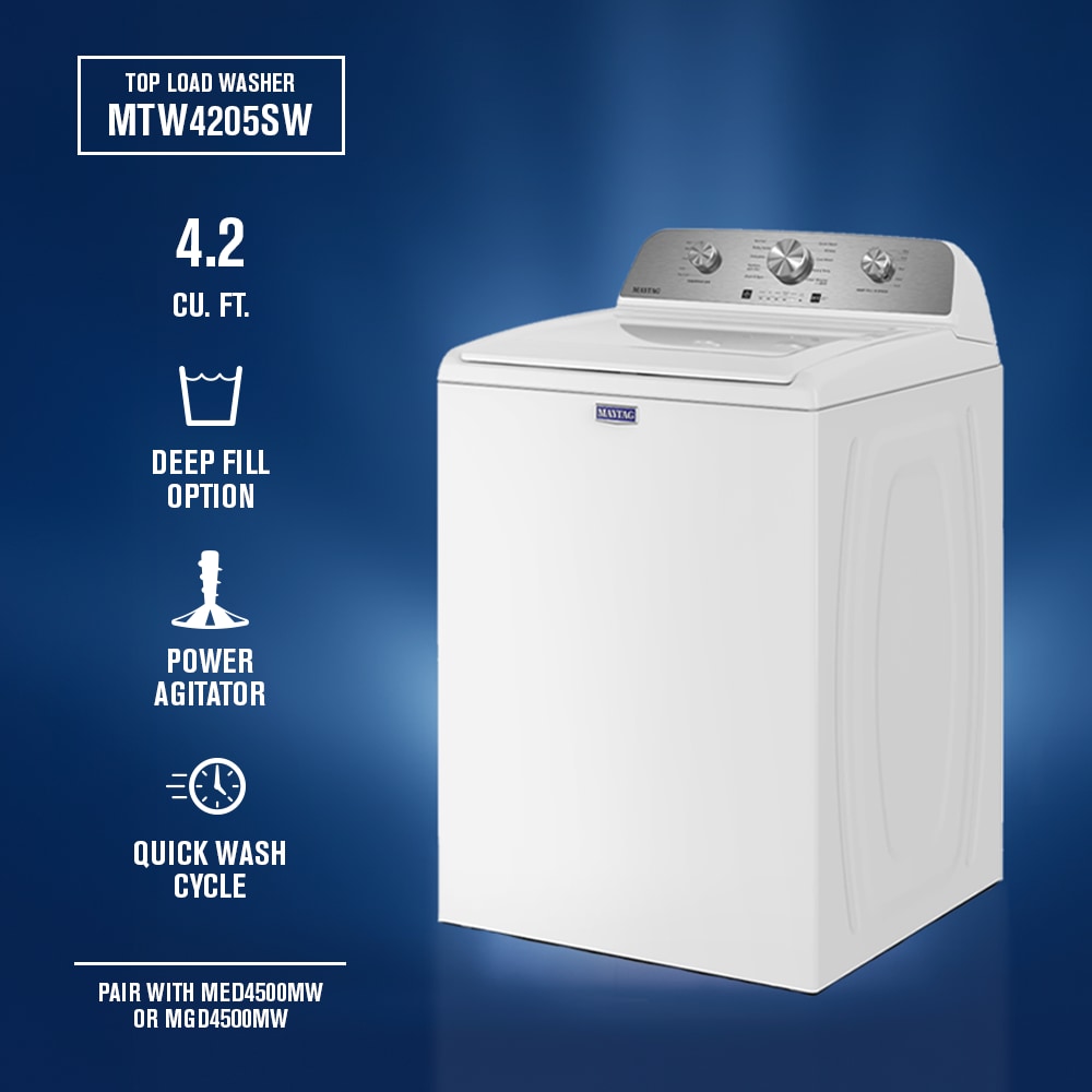 Maytag MTW4205SW Tl-Wash - View #5