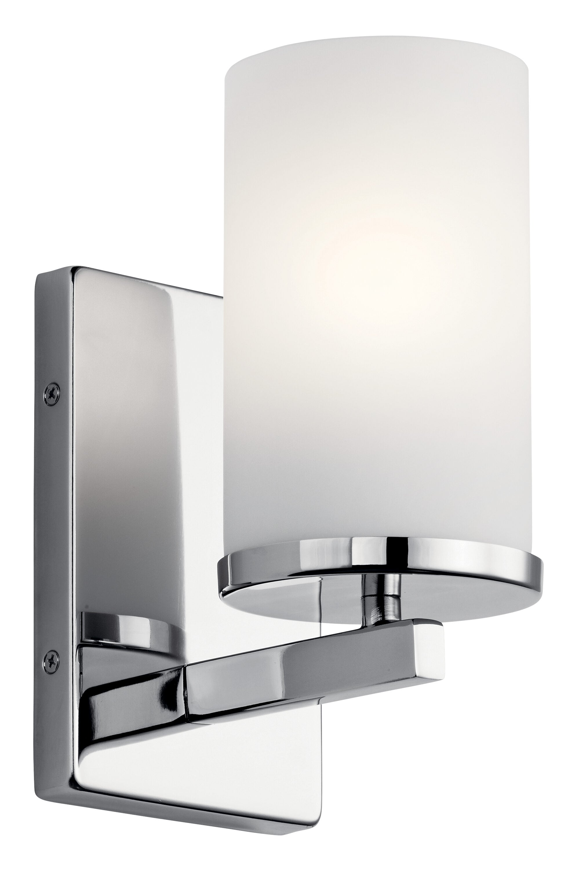 Kichler 45495CH Crosby 4.5-in 1 -Light Chrome Modern/contemporary Vanity light
