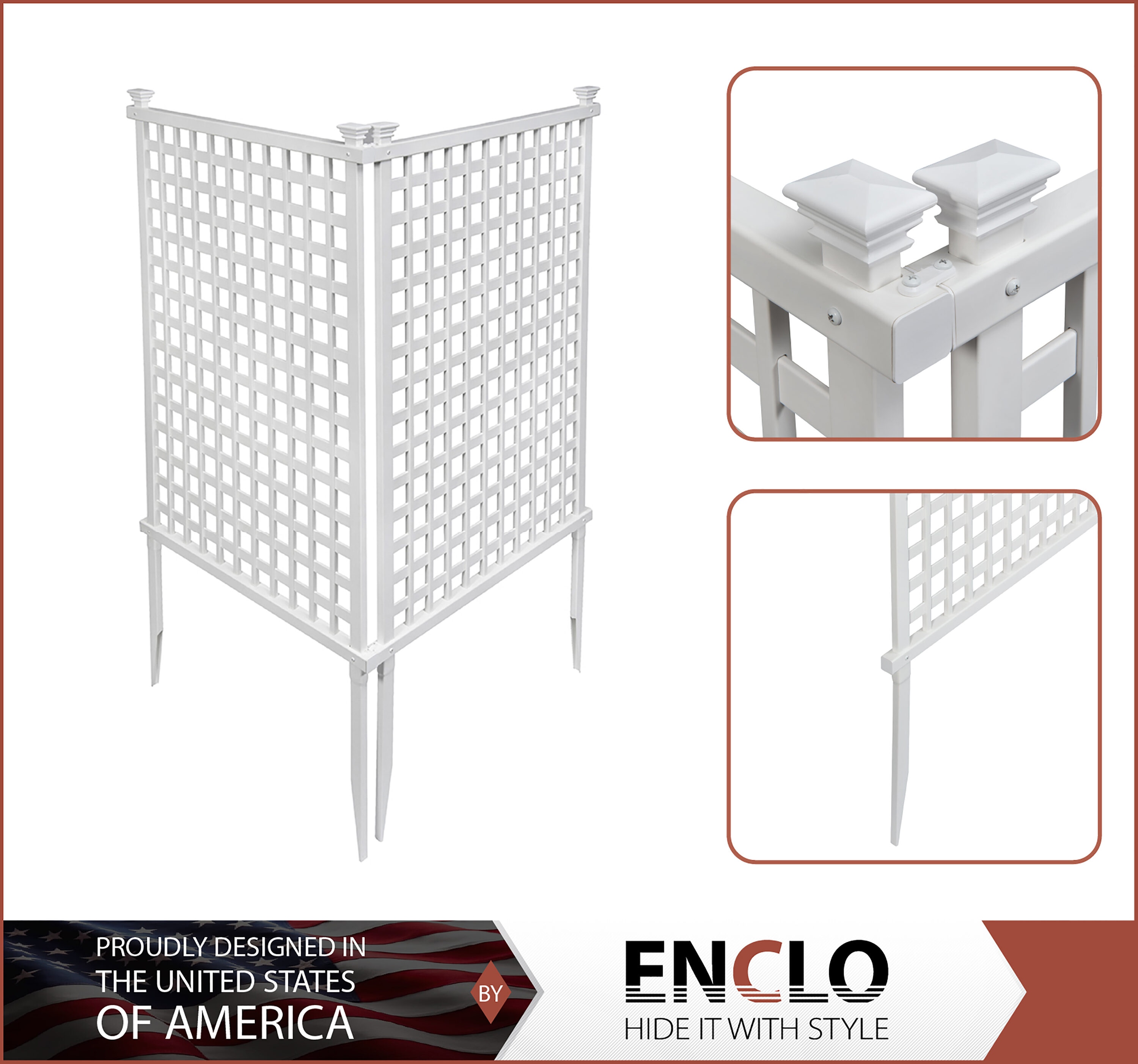 Enclo Privacy Screens ZP19047 Outdoor-Privacy-Screen - View #3