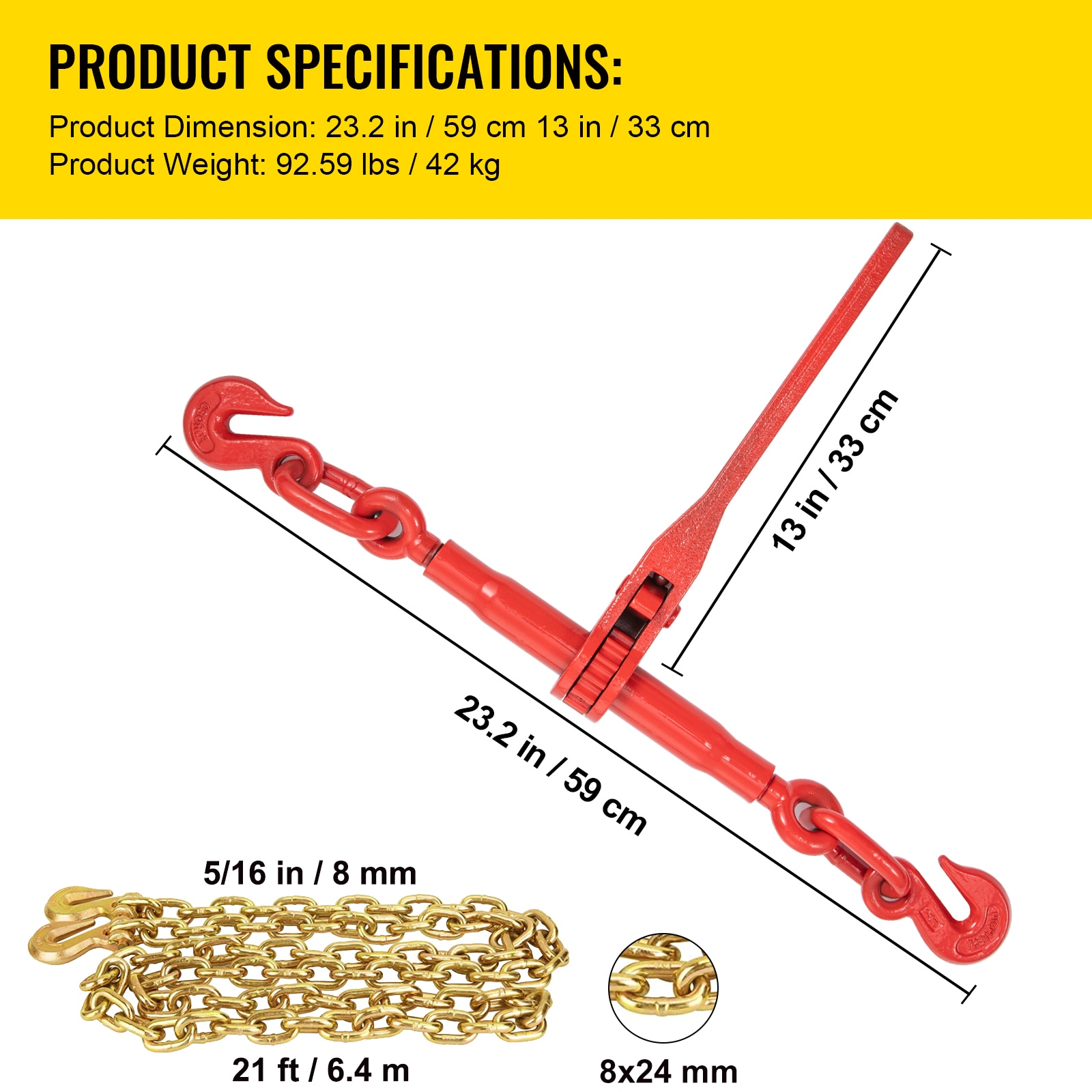 VEVOR JLSJSJYCLTJTBZX6EV0 Chain-Accessories - View #10