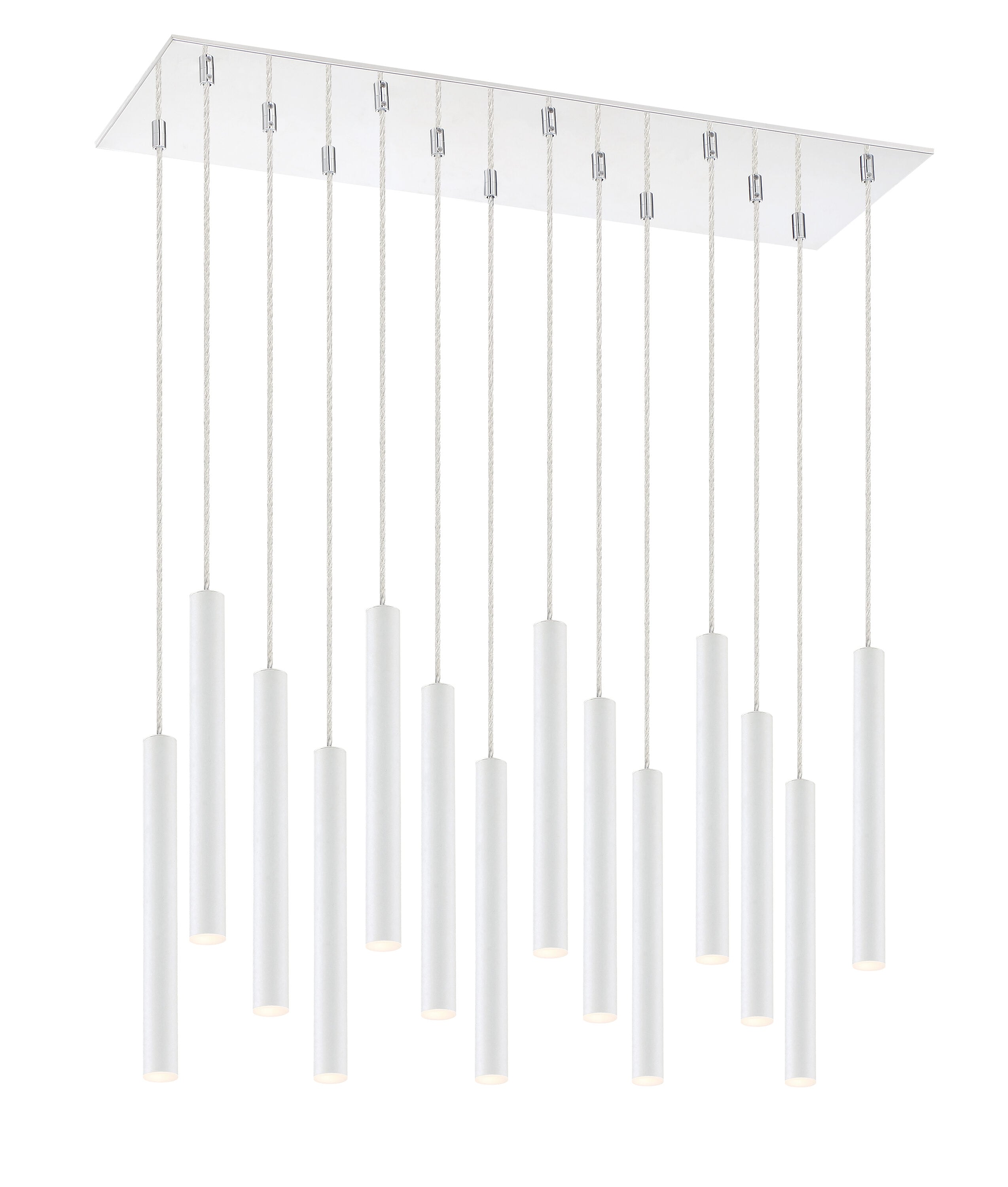 Z-Lite 917MP12-WH-LED-14LCH Pool-Table-Lighting - View #2
