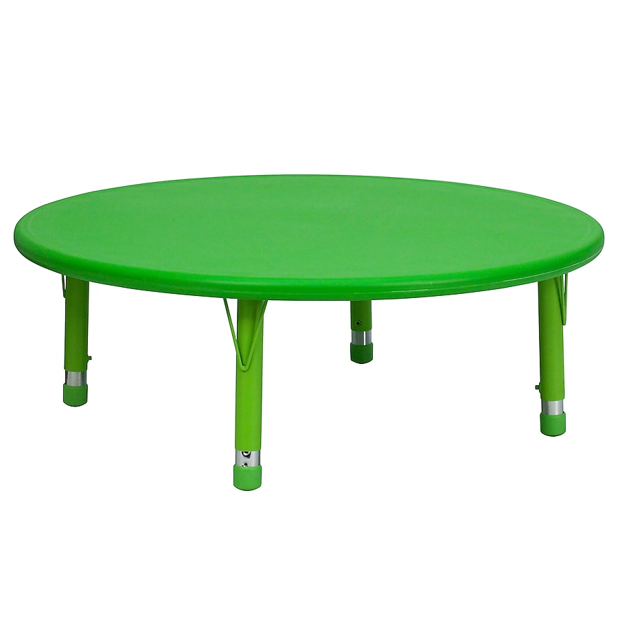 Flash Furniture Green Round Kid's Play Table Flash Furniture Green Round Kid's Play Table
