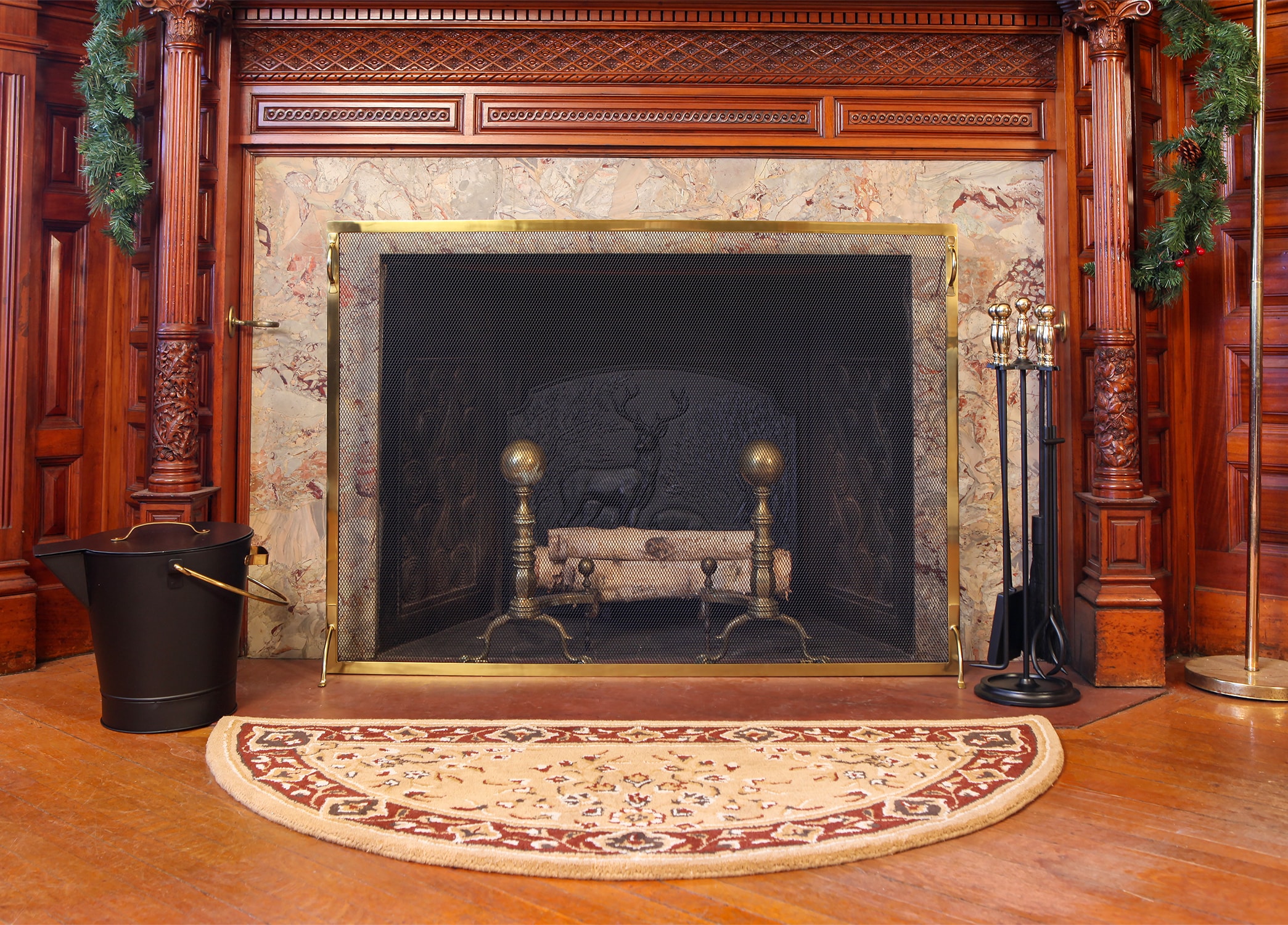 Minuteman International SSM-5036BR Fireplace-Screens - View #4