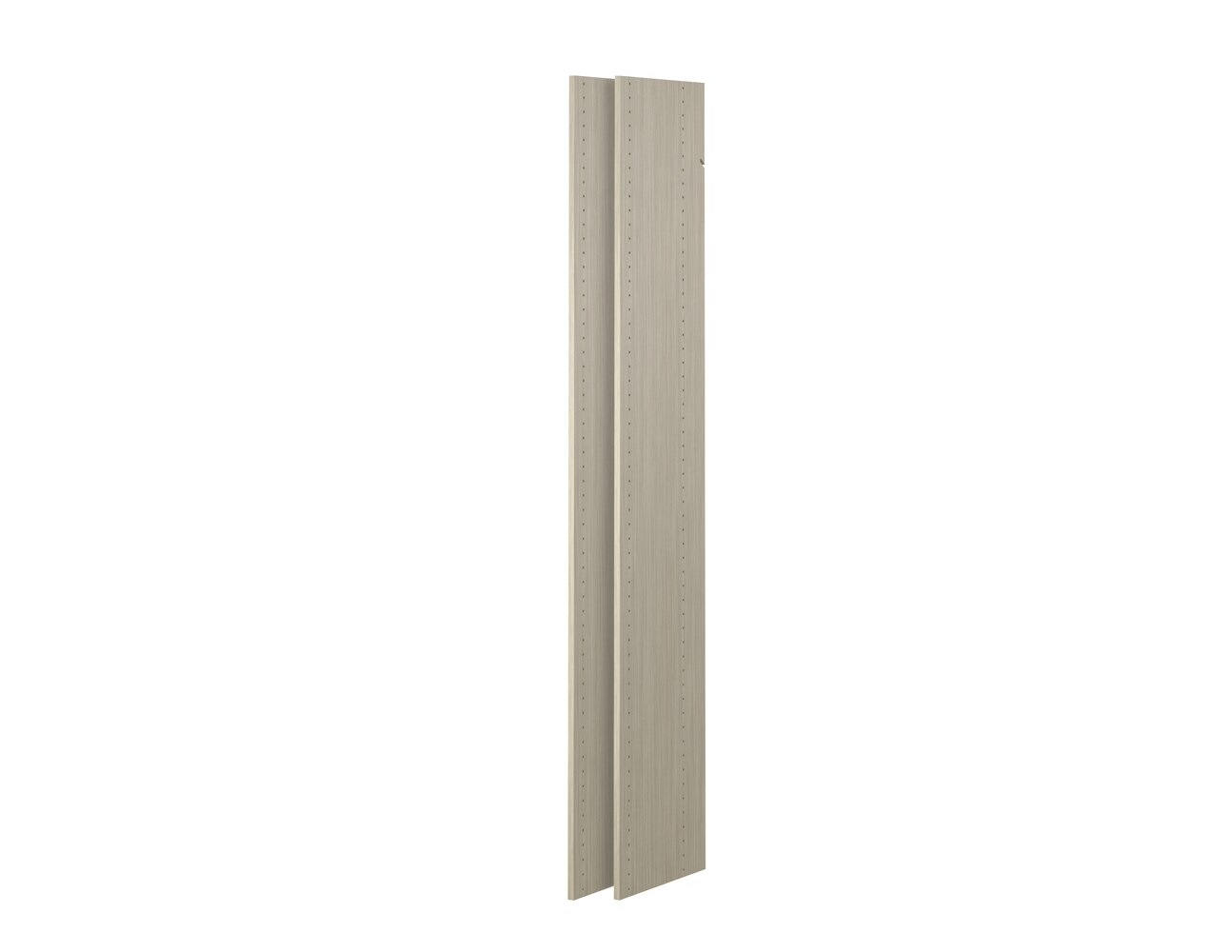 Easy Track RV72-CG 0.6225-Inches x 14.0-Inches D Weathered grey Solid Shelving Wood closet vertical panel 2 Shelves