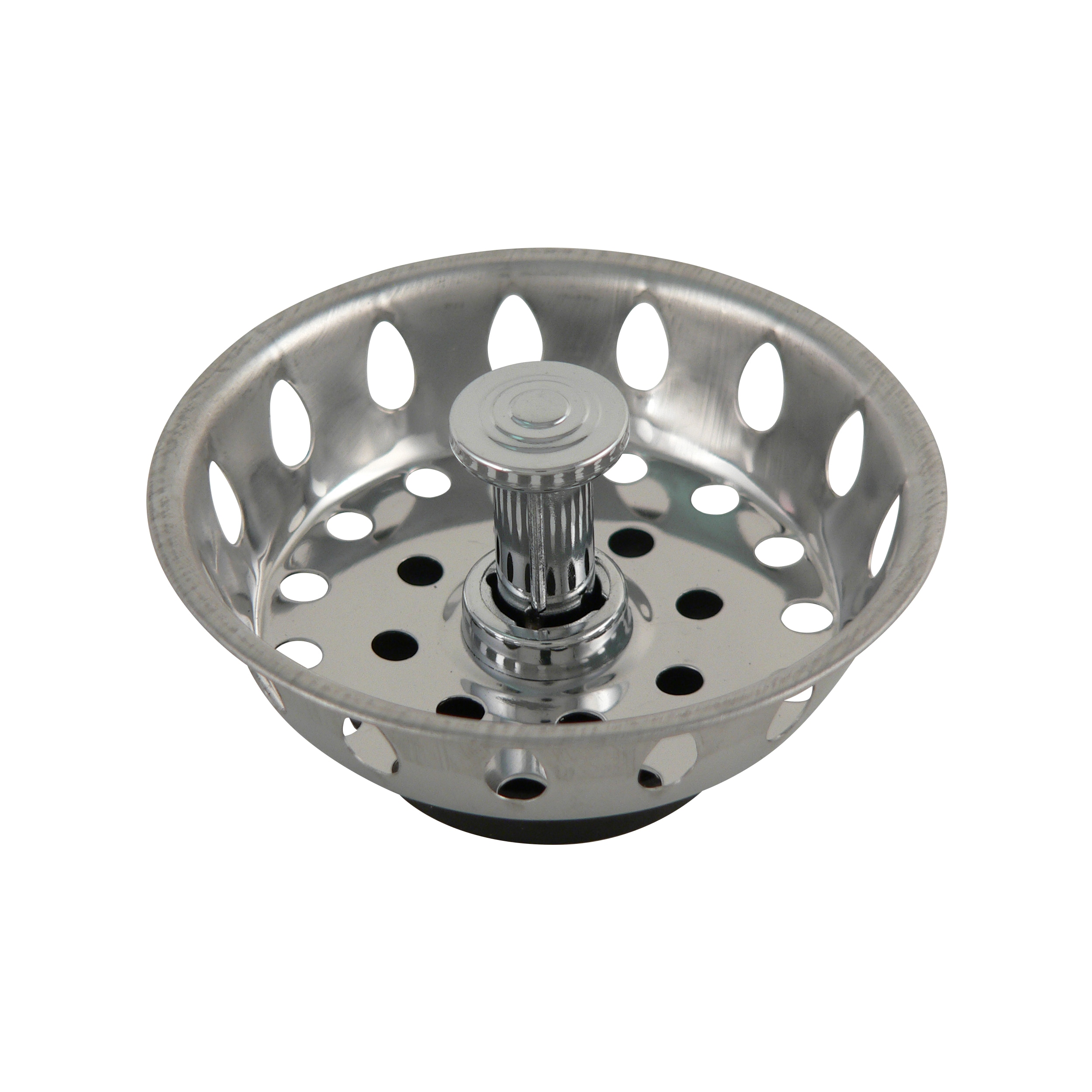 Keeney 3.5-in Stainless Steel Rust Resistant Strainer in the Kitchen Sink  Strainers & Strainer Baskets department at