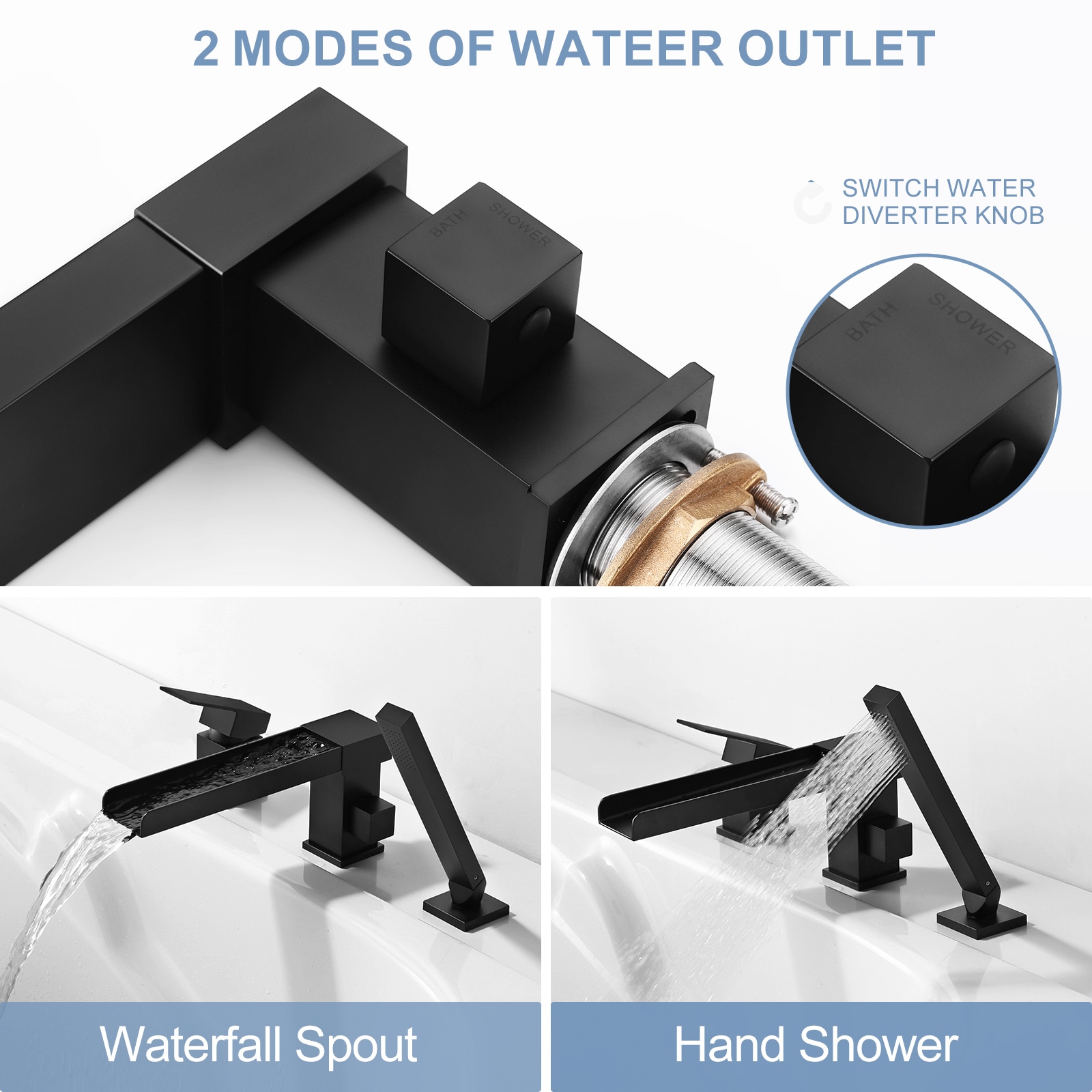 WOWOW 3080400B-LW Roman-Tub-Faucets - View #6
