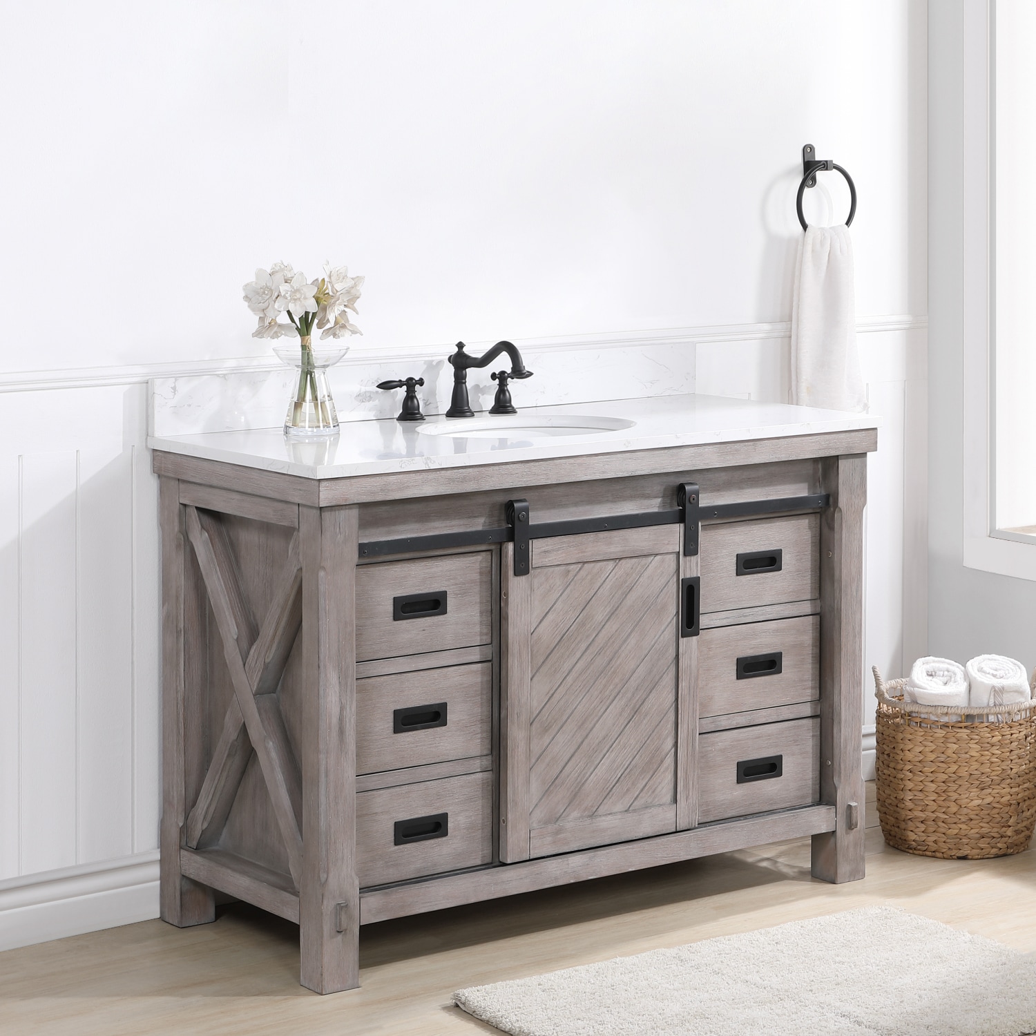 Vinnova 701748-CR-WS-NM Bath-Vanity-Combo - View #5
