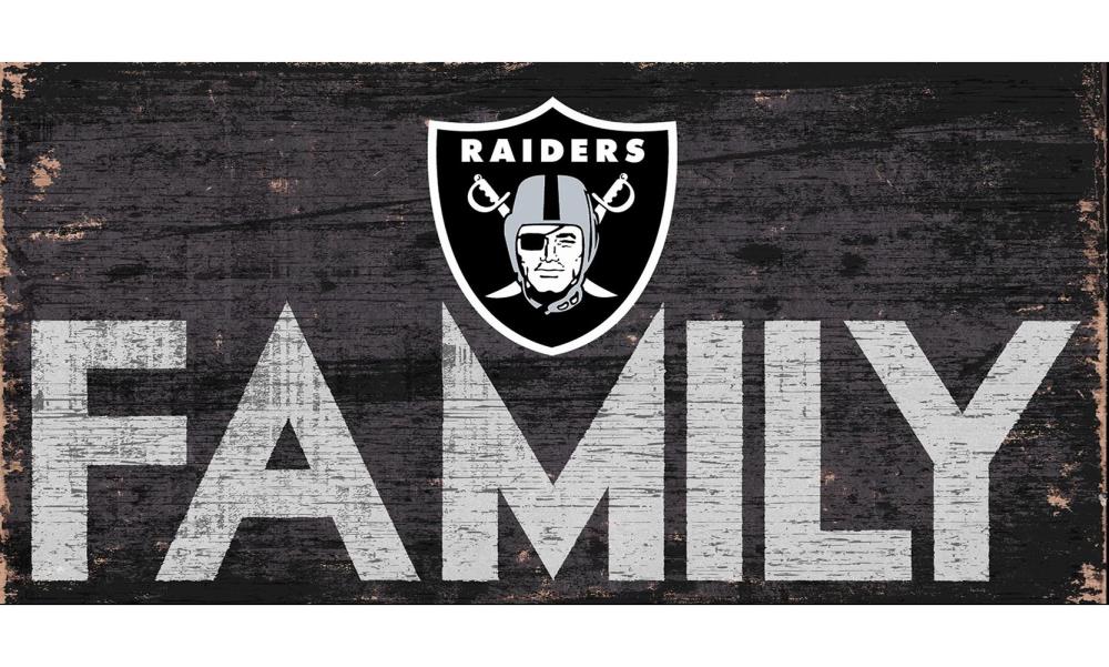 Las Vegas Raiders NFL 17 x 11 Wood Decorative Indoor Sign Wincraft Brand  New 