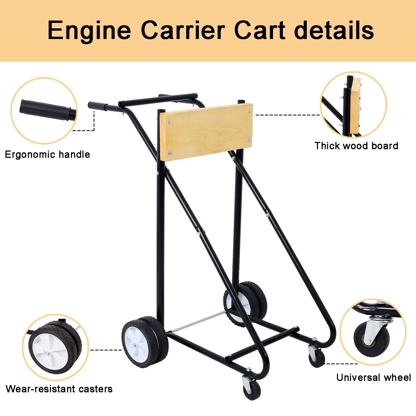 AHIOU HOME ZAAHG-65409C Yard-Carts - View #8