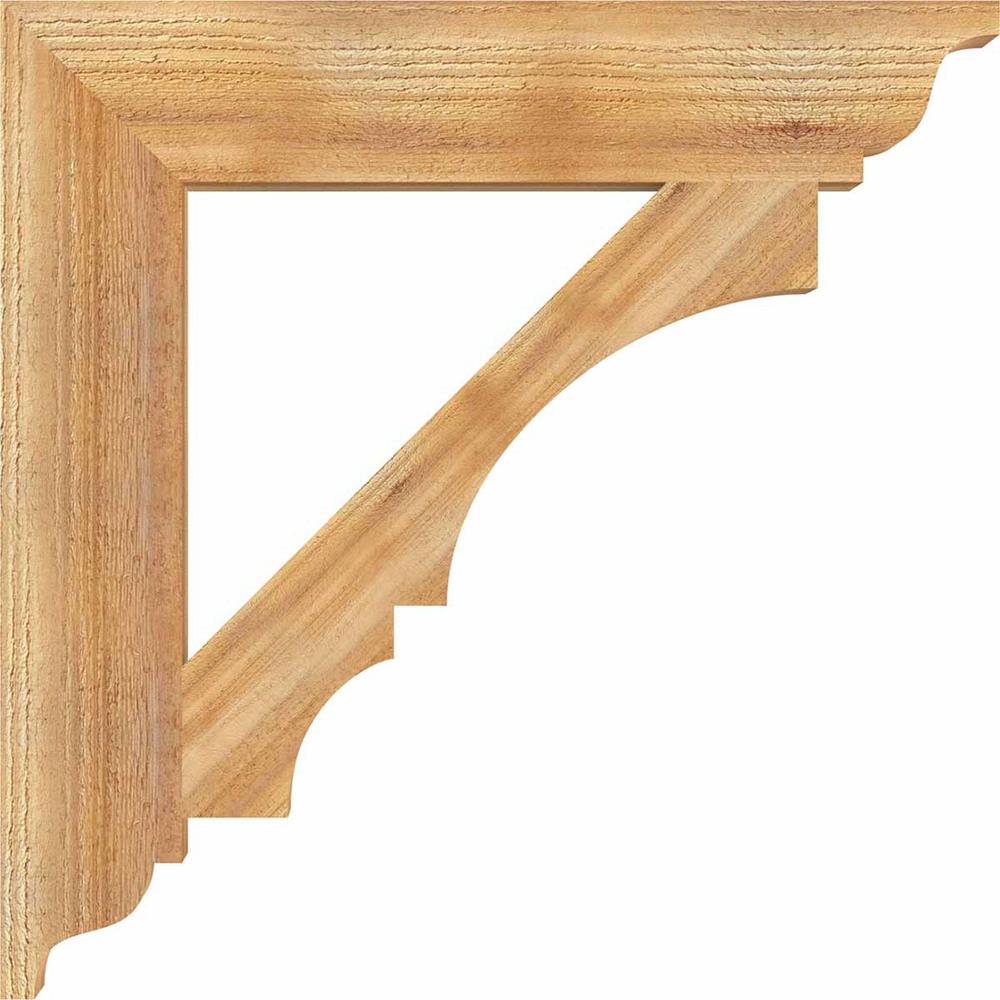 Ekena Millwork BKT04X22X22BOA01RWR Exterior-Brackets-Braces - View #3