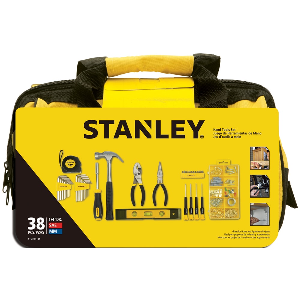 Stanley 38-Piece Household at Case Set Tool with Soft