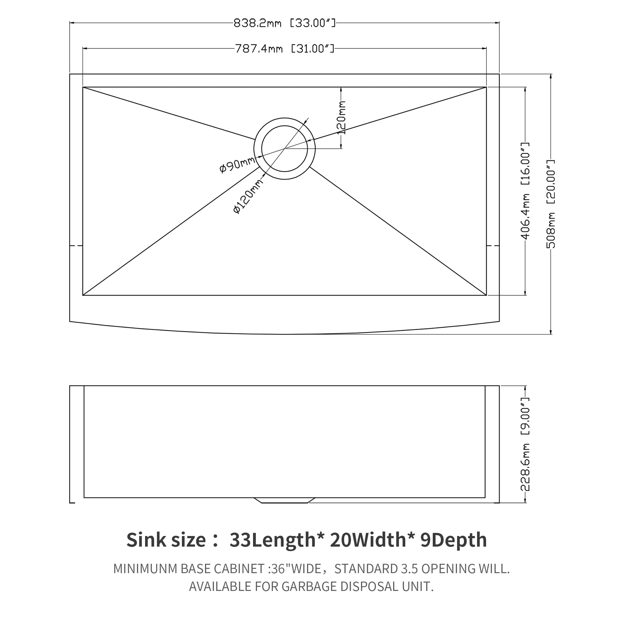 Lordear H-LMA33209A1 Kitchen-Sinks - View #6