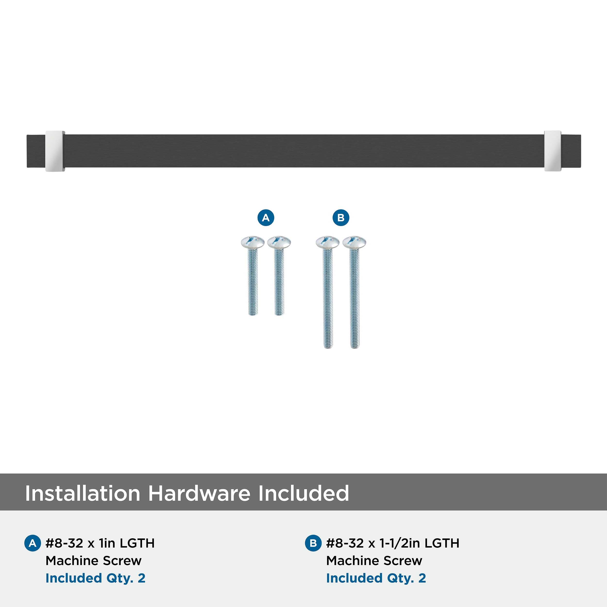 Amerock BP37082BMB26 Cabinet-Pulls - View #5