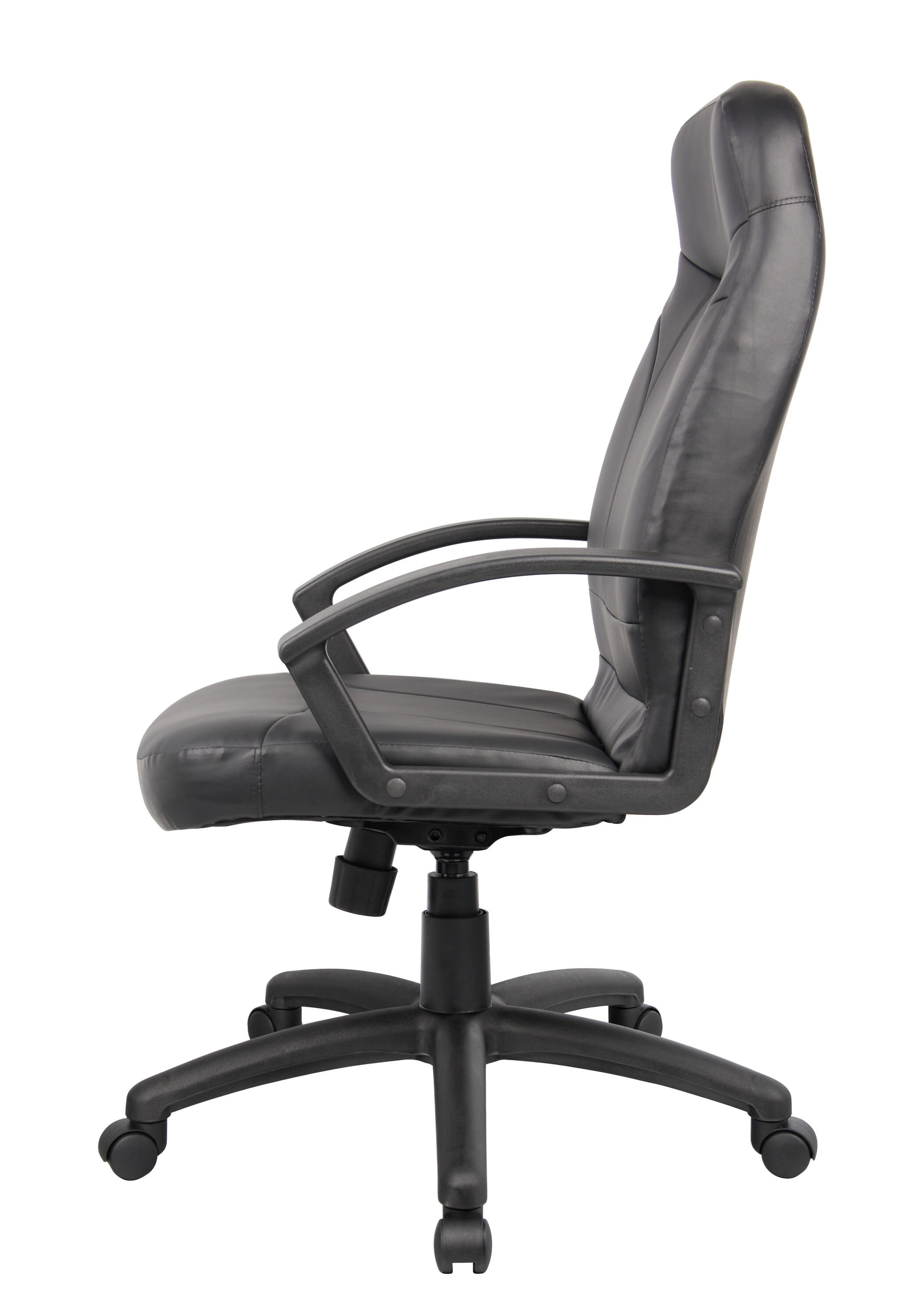 Black Leather High Back Executive Ergonomic Swivel Chair