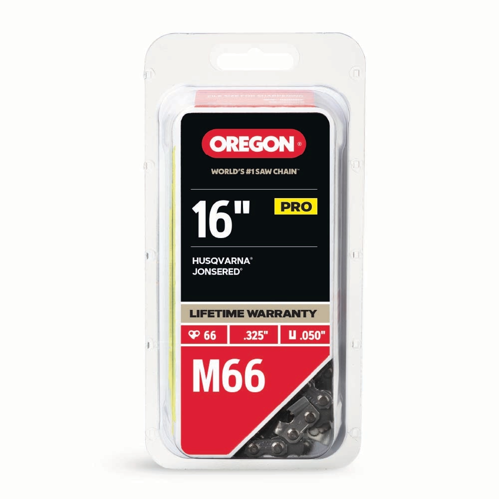 Oregon M66-21 M66 66 Link Replacement Chainsaw Chain For 16-in , 0.05-in Gauge , .325-in Pixel Pitch
