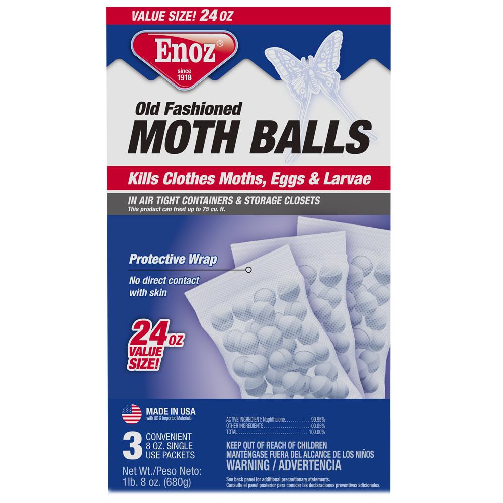 Enoz 4 Oz. Para Moth Balls - Pryor Lumber