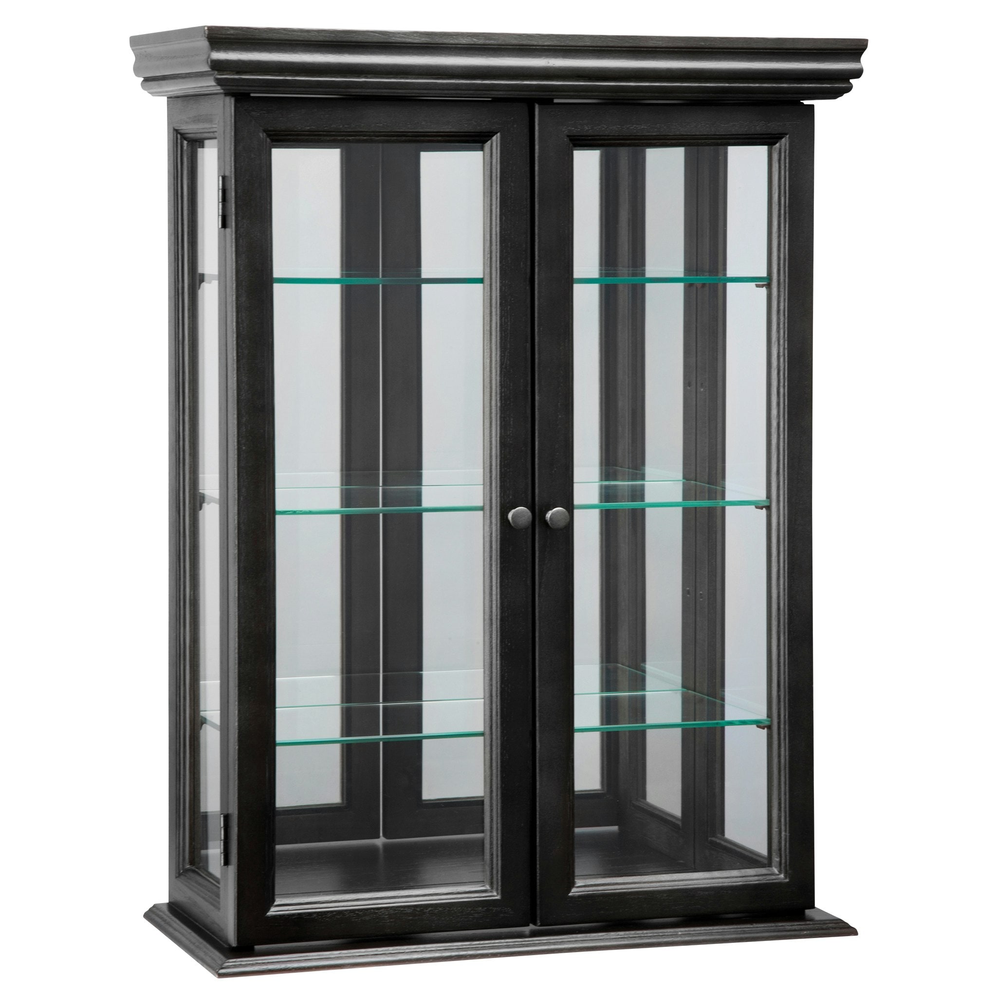 Design Toscano BN24302 20-Inches W x 26-Inches H Wood Mirrored Wall Curio Cabinet Country Wall accent