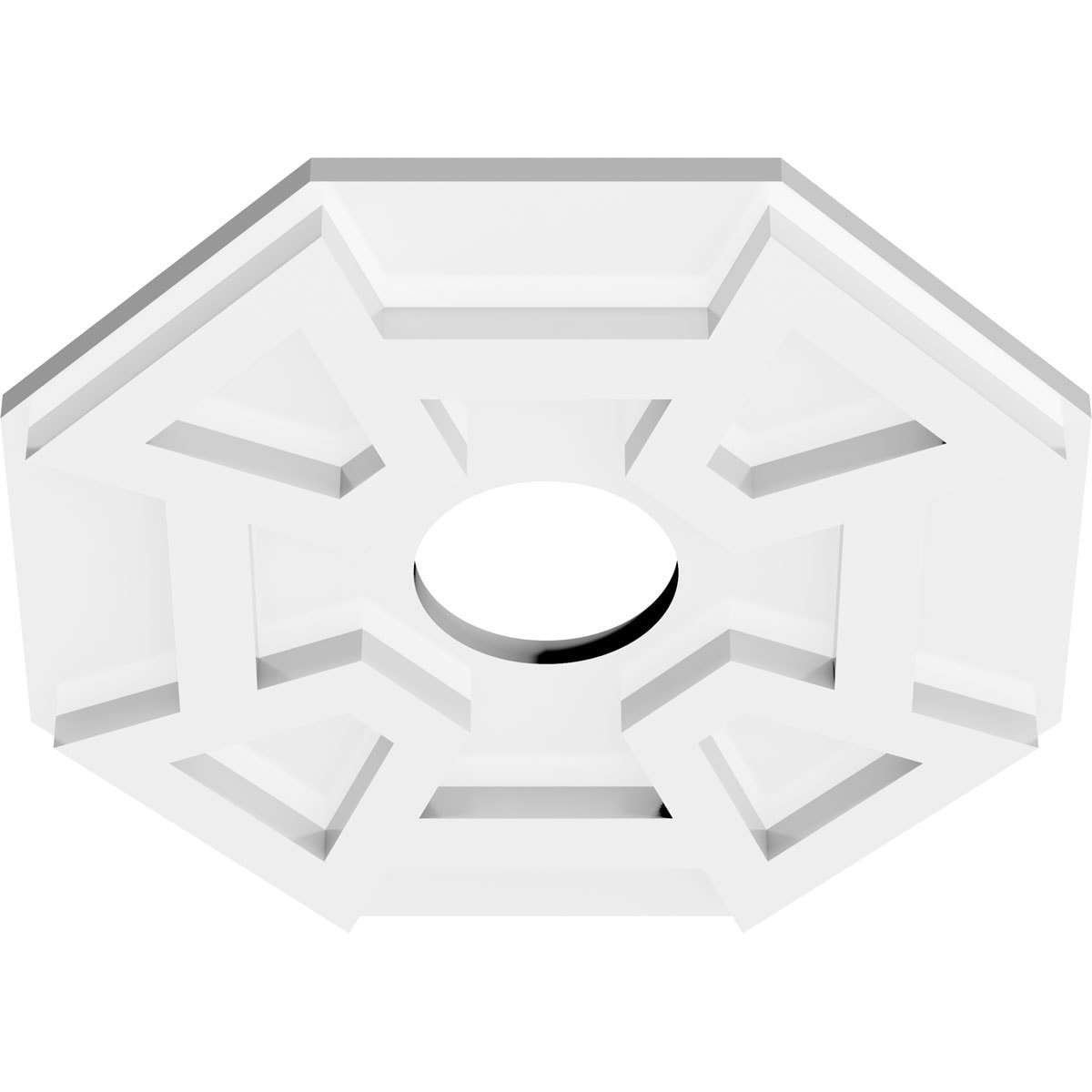 Ekena Millwork CMP12LG-03000 Ceiling-Medallions - View #2