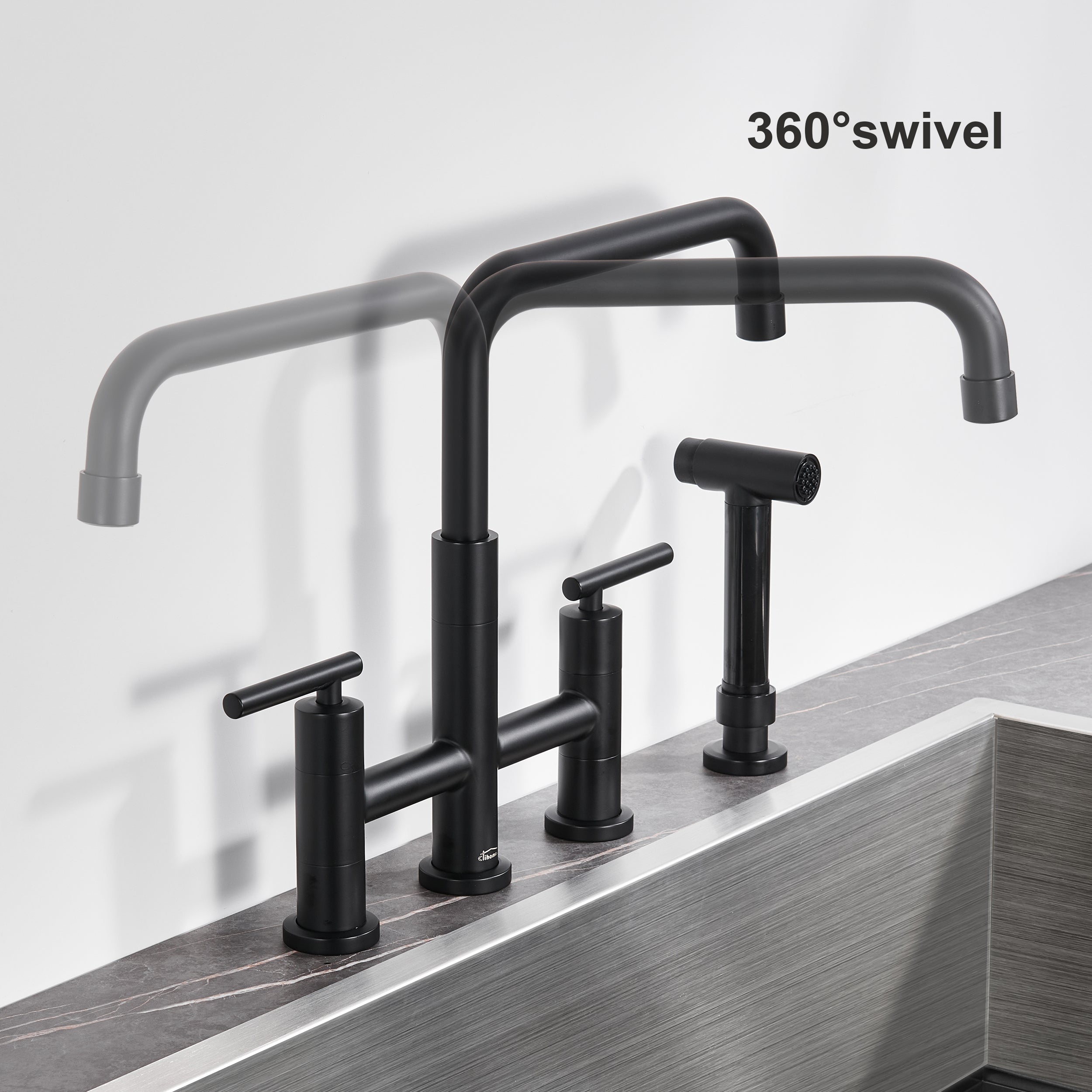 Boyel Living BL-KF06TMB Kitchen-Faucets - View #6