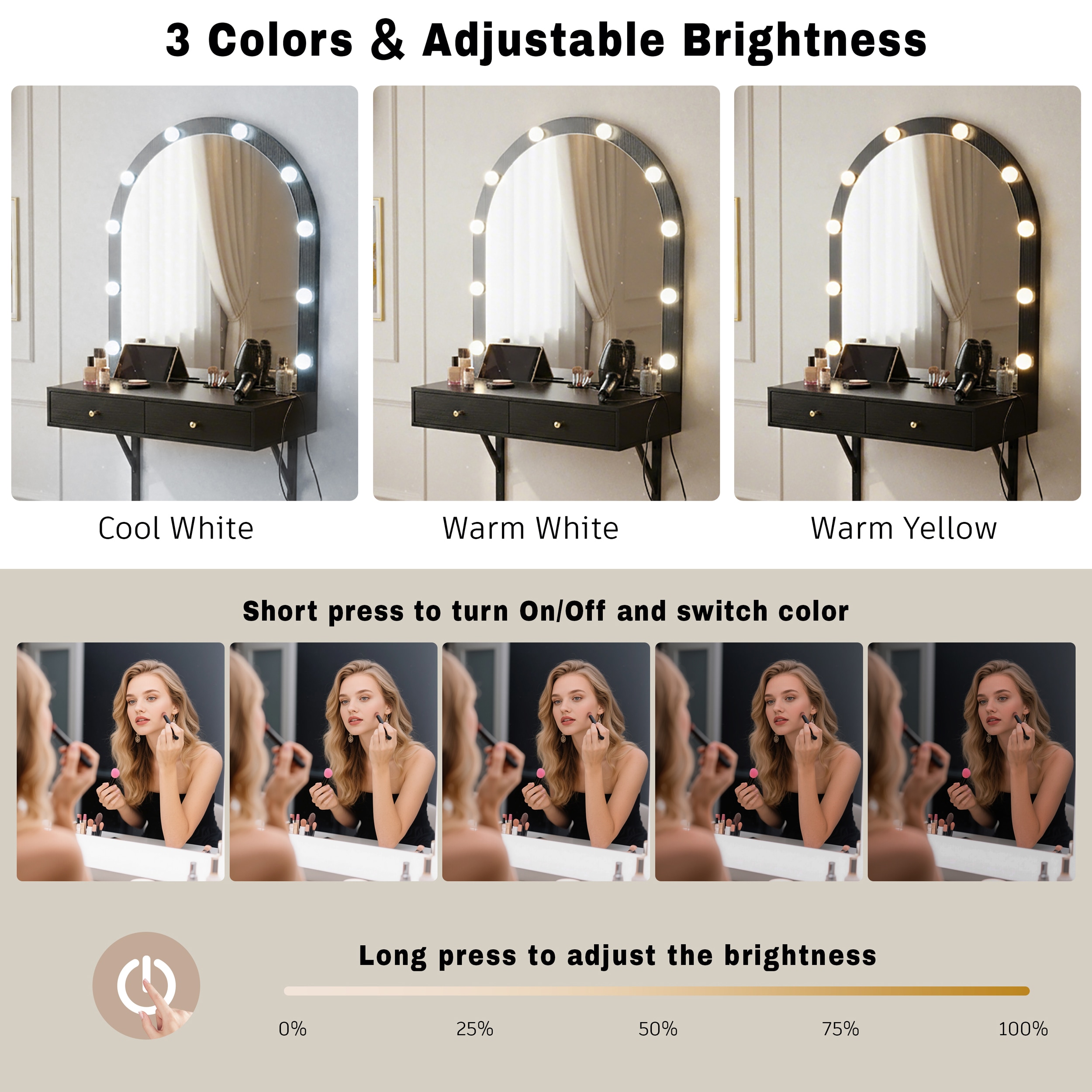 ModernLuxe L3P-N844P263662B Bedroom-Vanities - View #8
