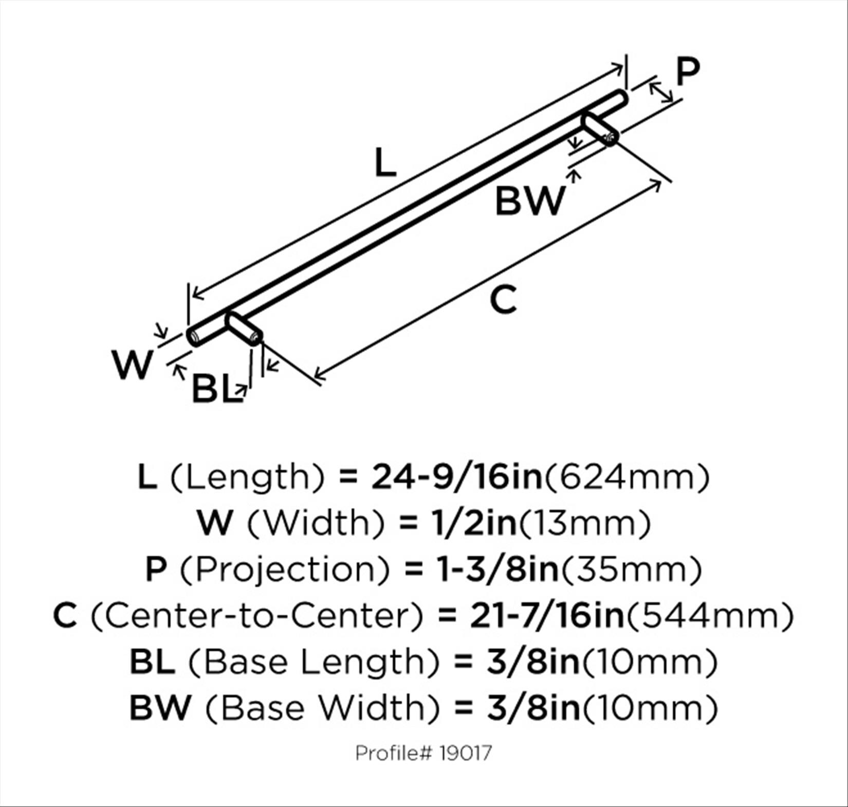 Amerock BP19017ORB Cabinet-Pulls - View #9