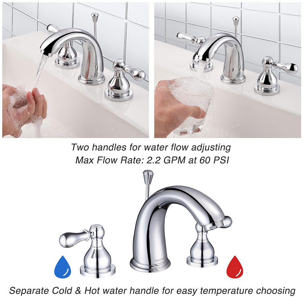 Yescom 81FH3008-H15-CHR-LO Lavatory-Faucets - View #2