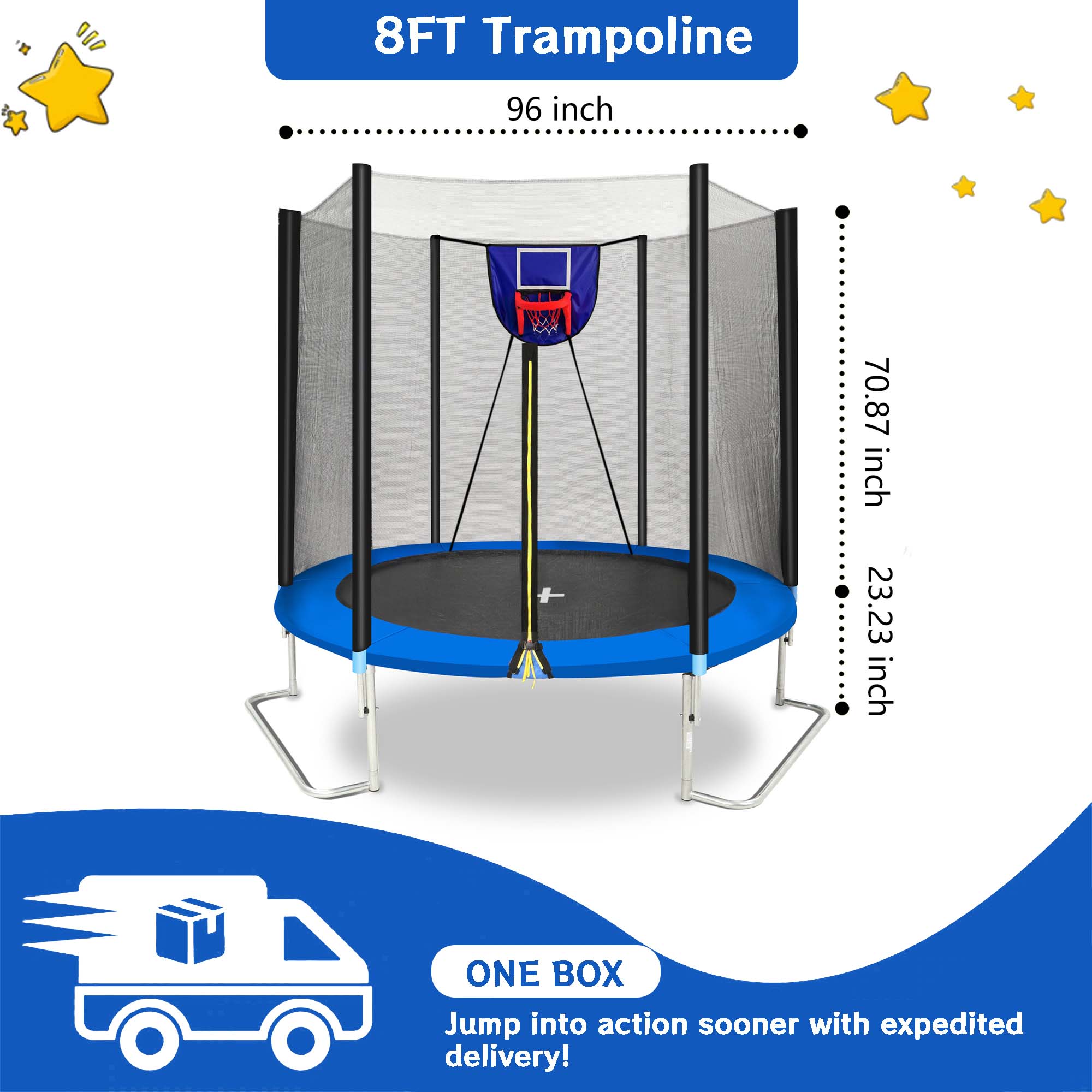 Fun Orange FUN25BC13 trampolines - View #2