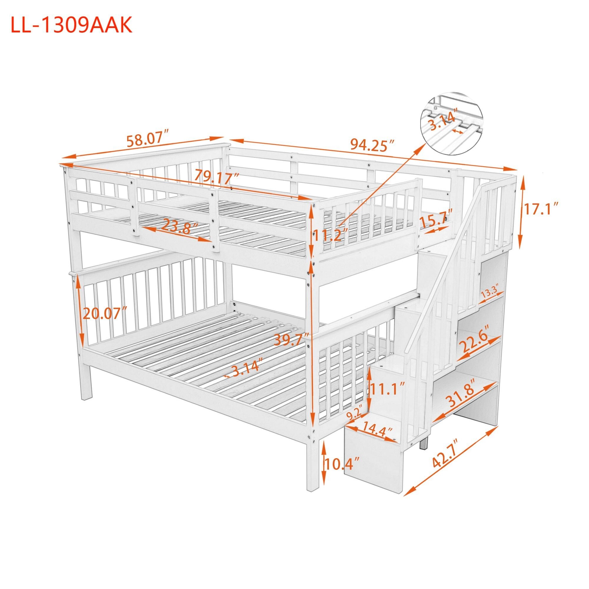 Yiekholo LL-1309AAK Bunk-Beds - View #8