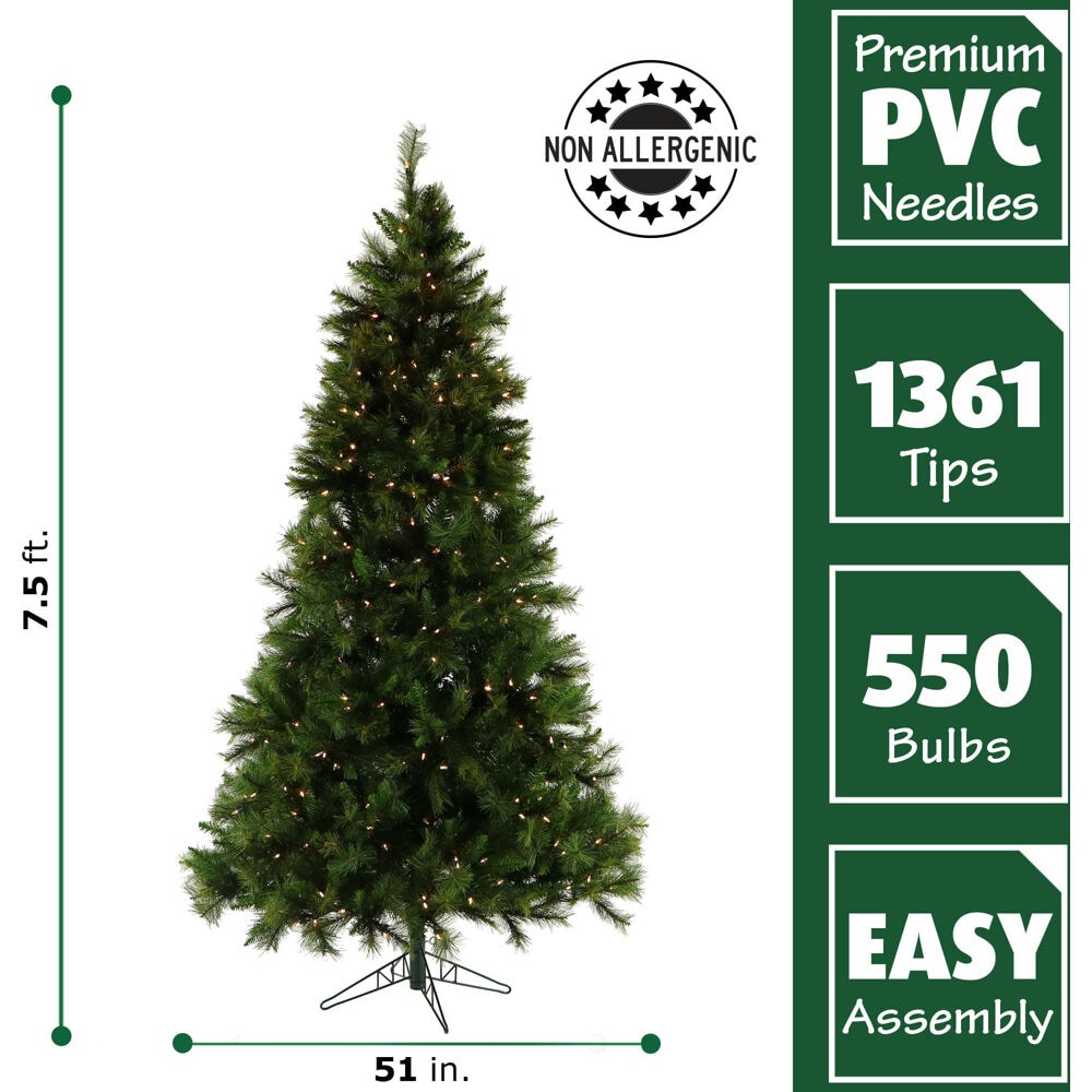 Fraser Hill Farm FFORNPL-CM075-3GR Christmas-Tree-Decoration-Kits - View #10