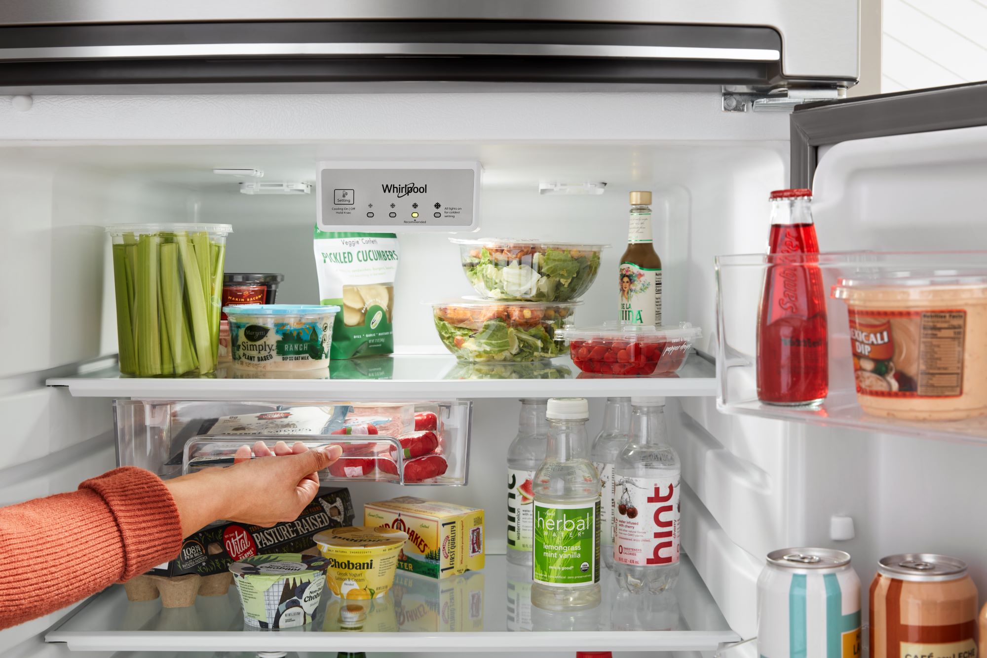 Whirlpool WRTX5328PM Top-Freezer-Refrigerators - View #9