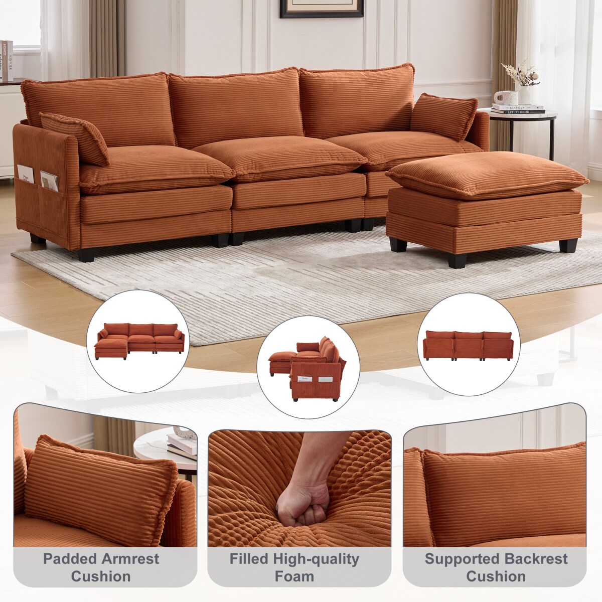 Streamdale Furniture W1568S00258 Sofas-Loveseats - View #5