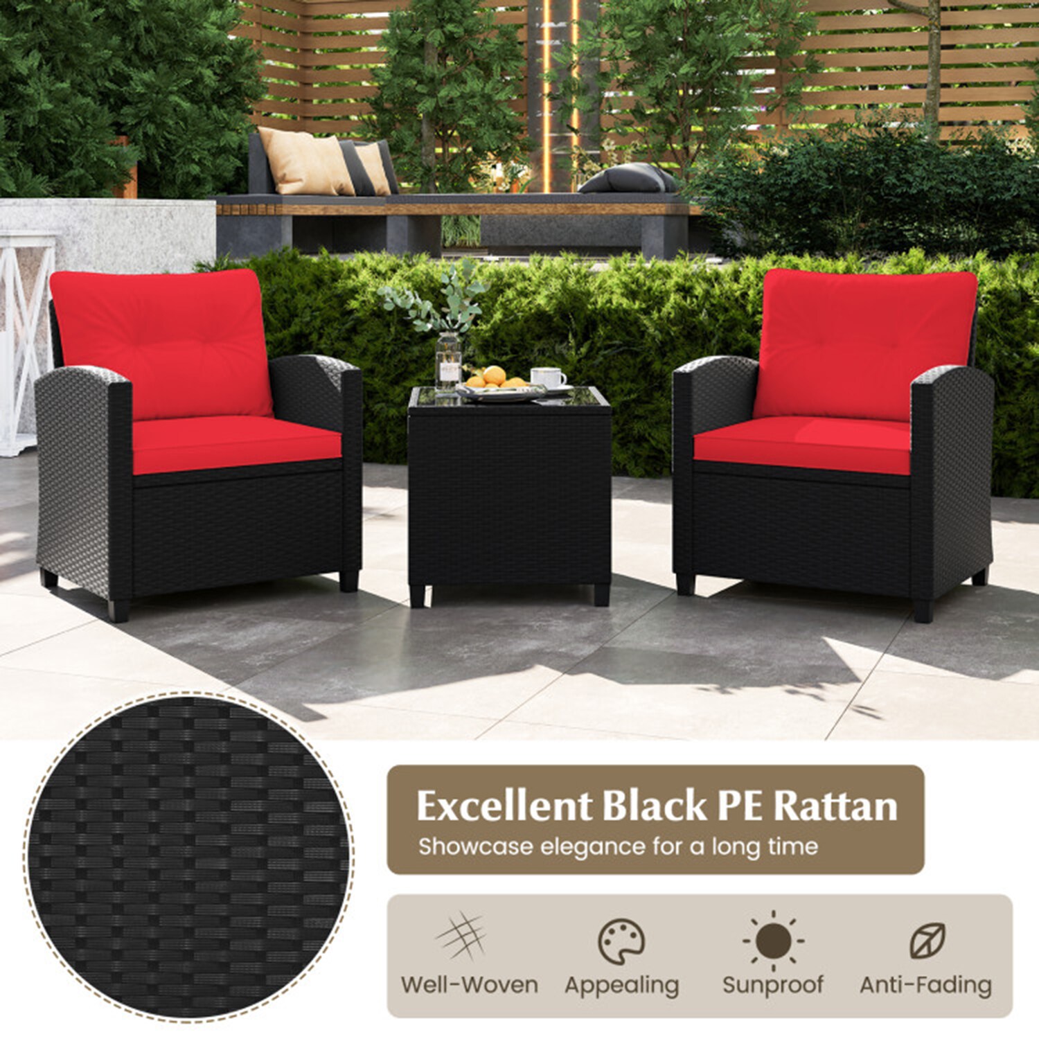 Mondawe 33RE-HY Patio-Conversation-Sets - View #3