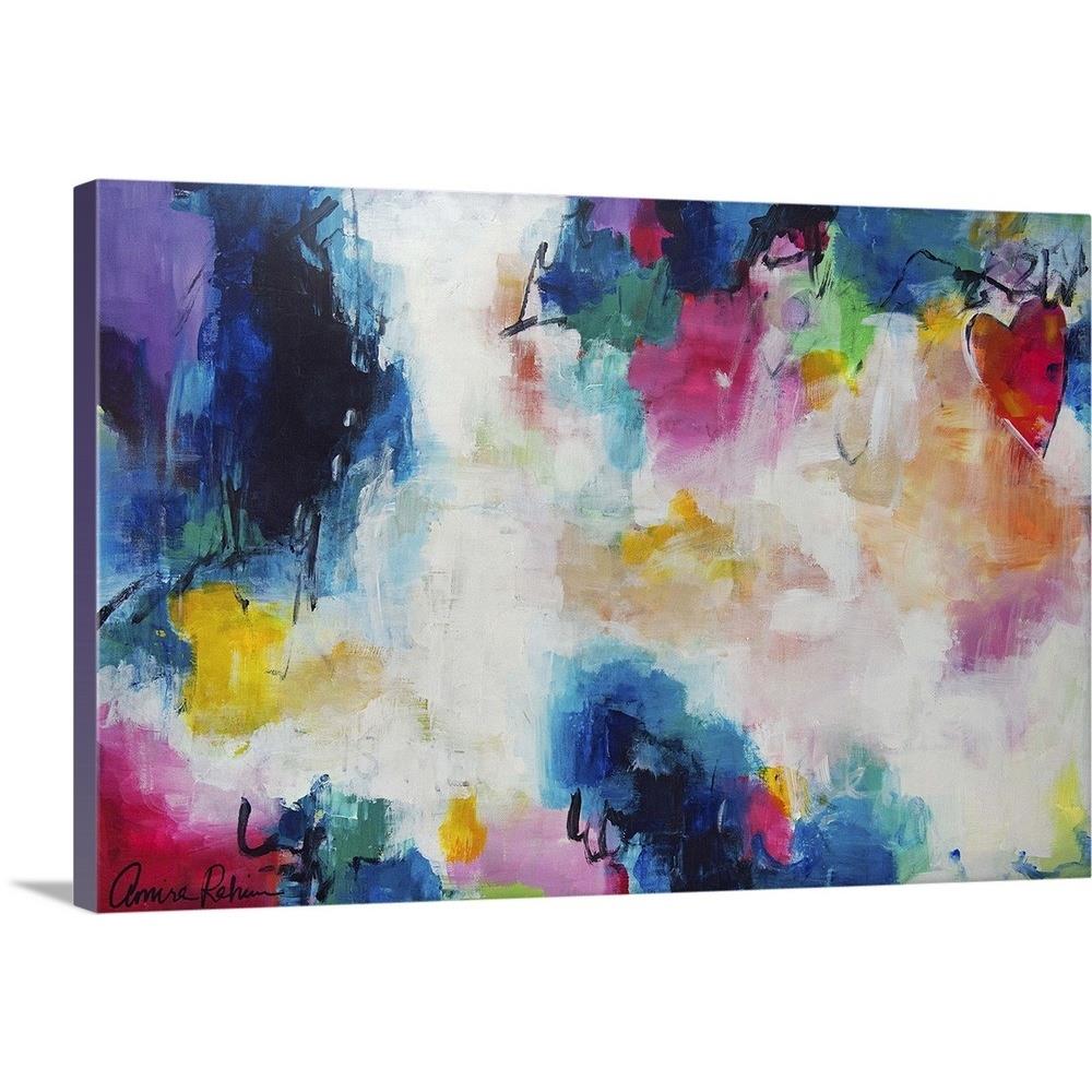 GreatBigCanvas 16-in H x 24-in W Abstract Print on Canvas at Lowes.com