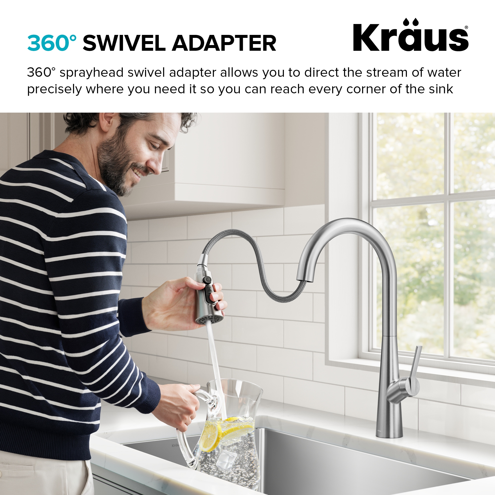 Kraus KPF-3220SFS Kitchen-Faucets - View #6