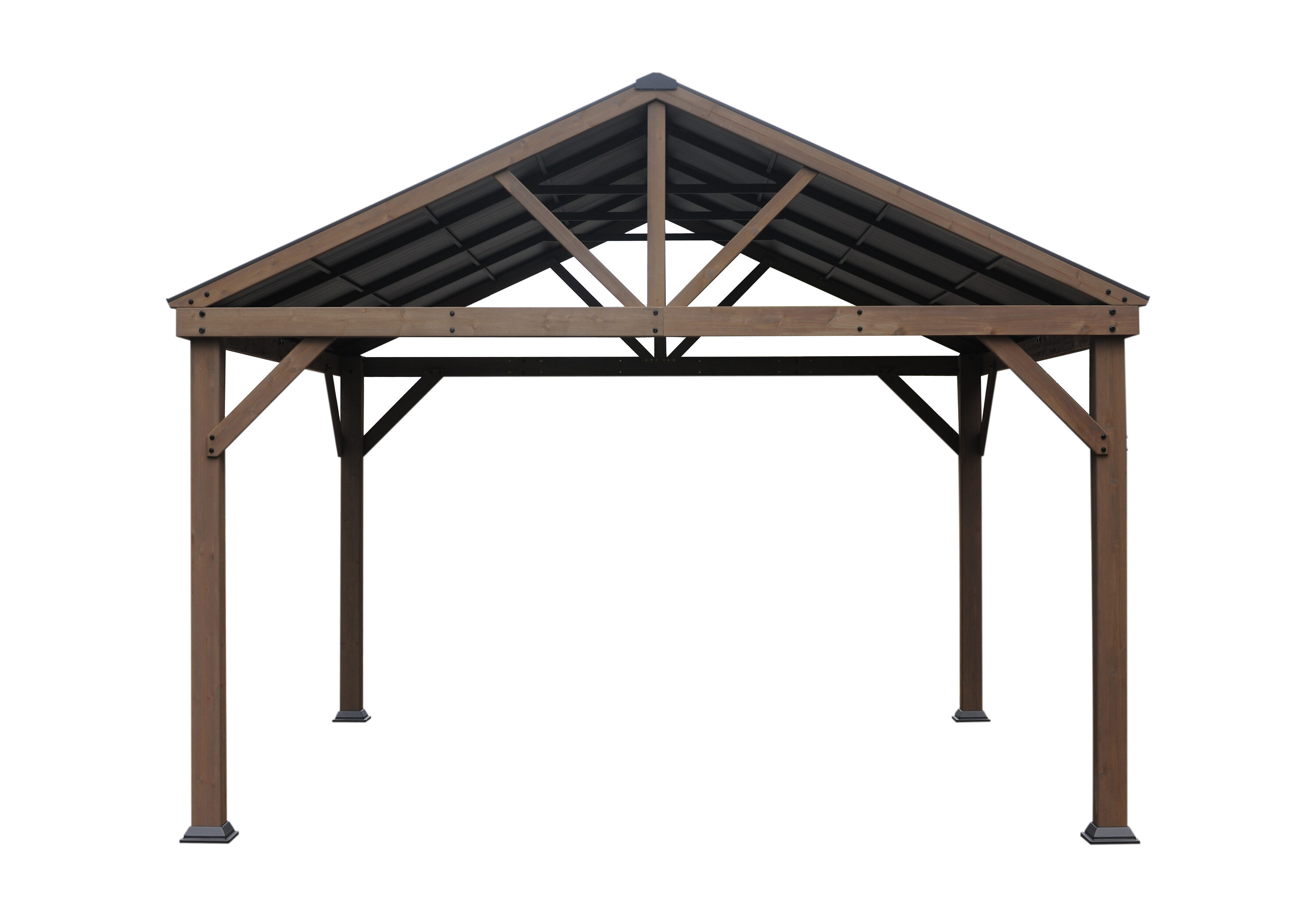 allen + roth TPGAZ2528 Wood-Resin-Gazebos - View #6