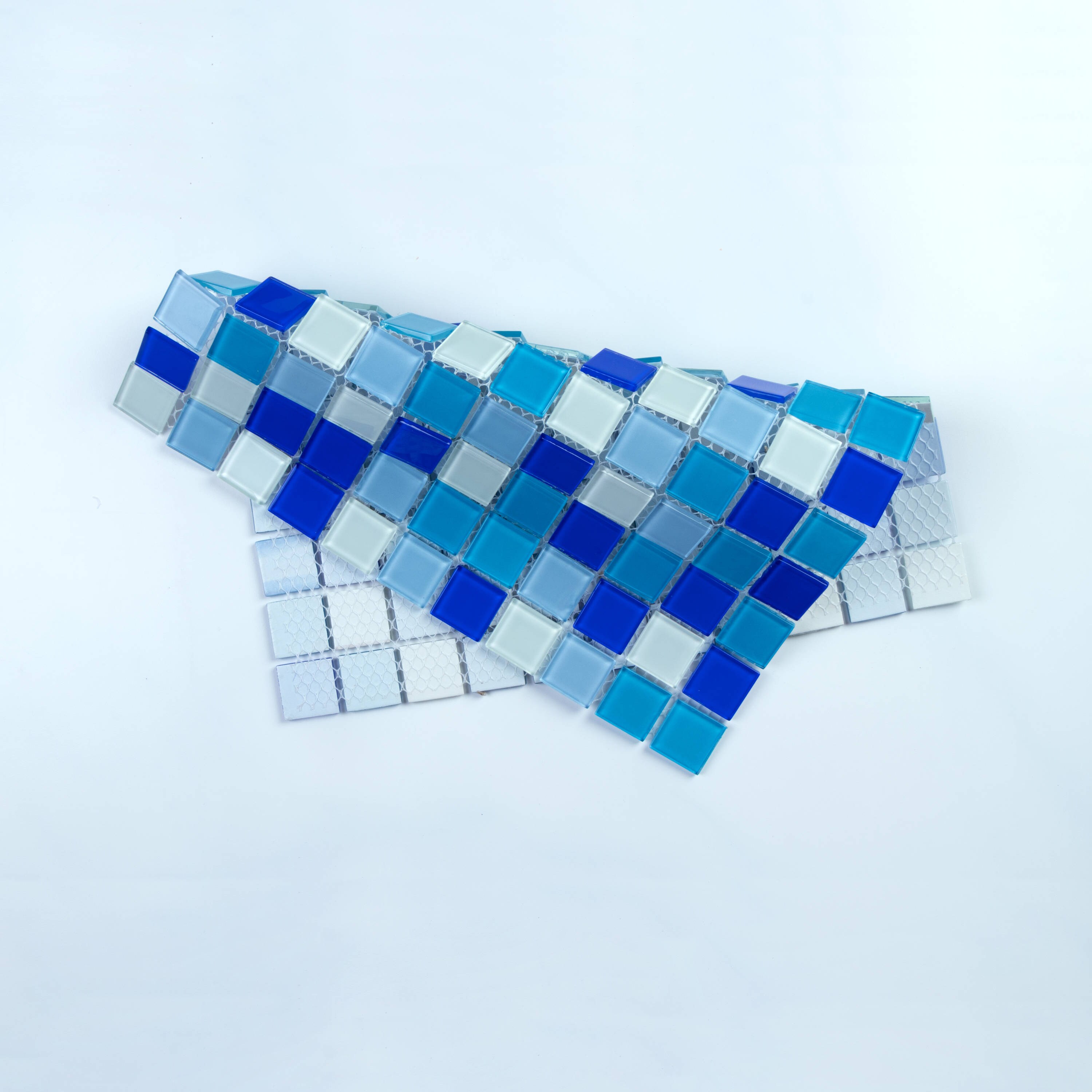 Glass Blue Tile at