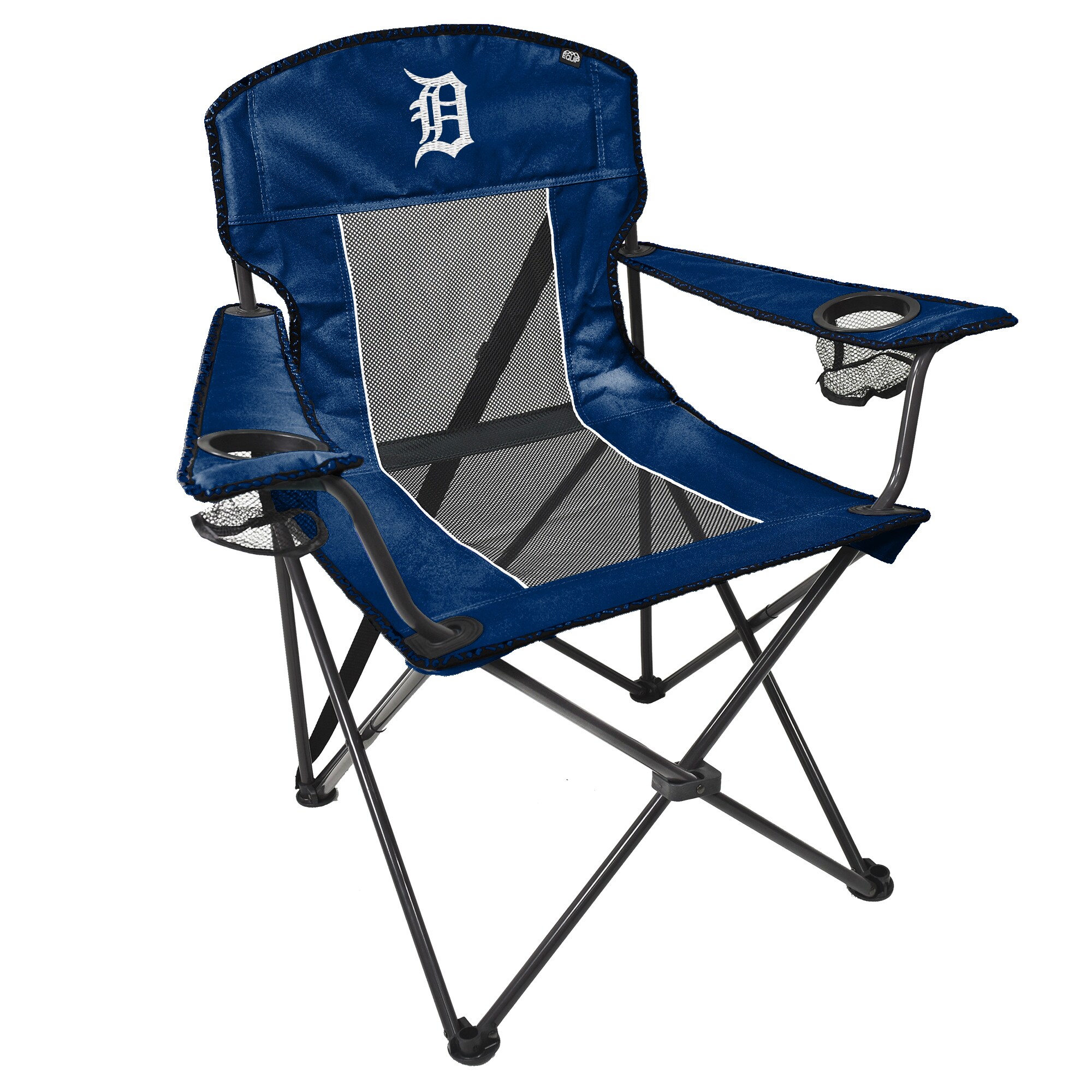 Equip 119931 Detroit Tigers Nylon Detroit Tigers Folding Tailgate chair Carrying Strap/Handle Included