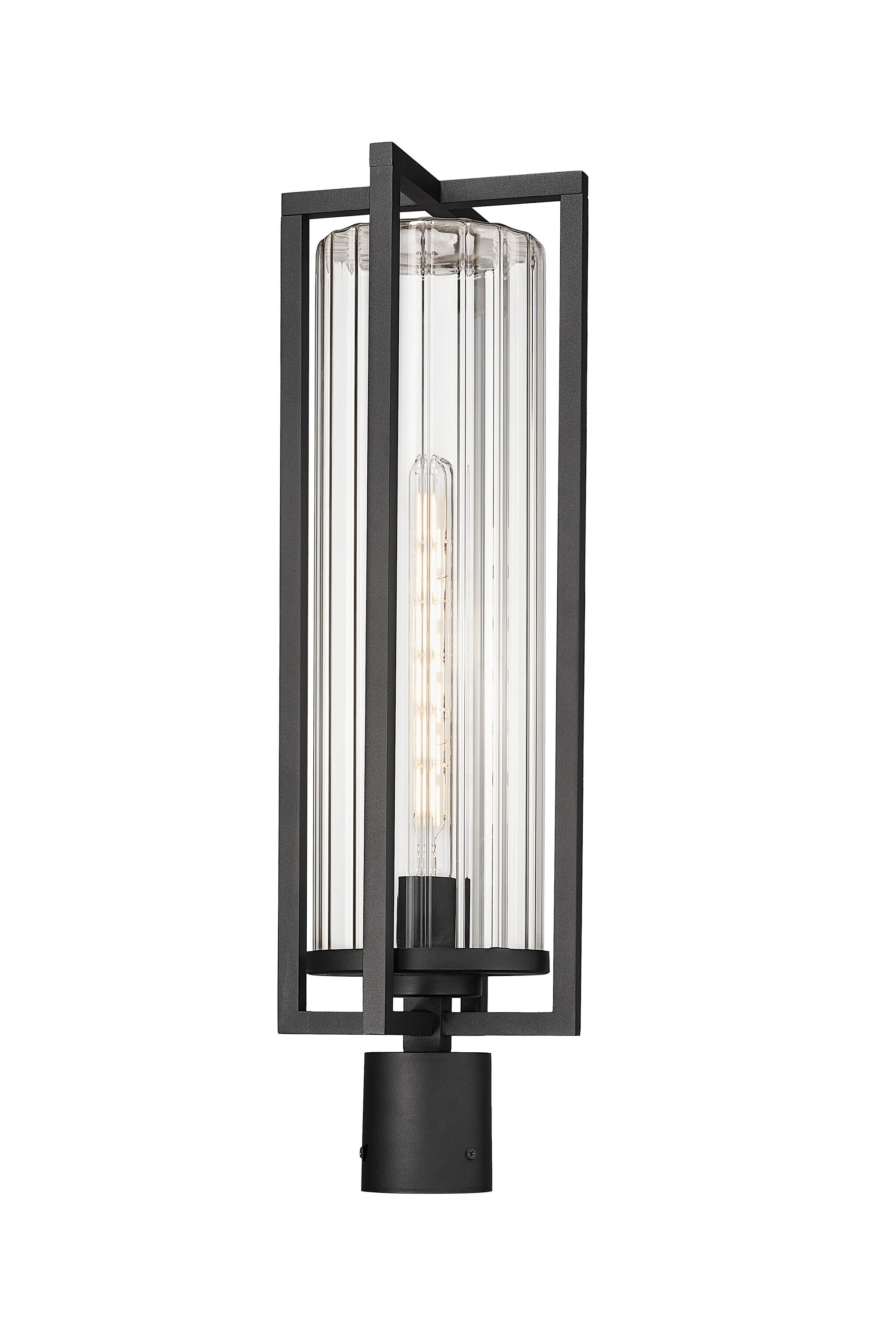 Z-Lite 5013PHBR-BK Post-Lights - View #2