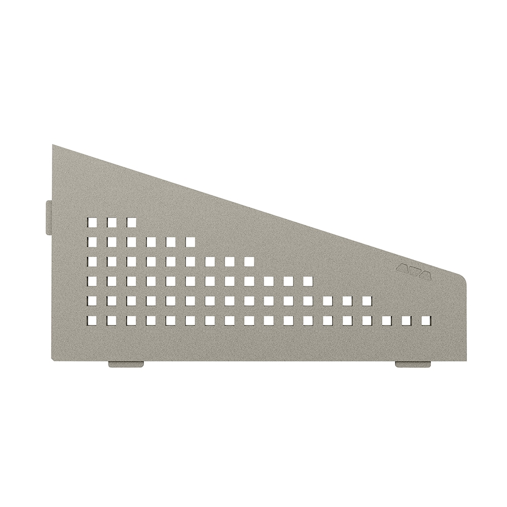 Schluter Systems SES3D3TSSG Shelf Quadrilateral Corner Square Stone Grey