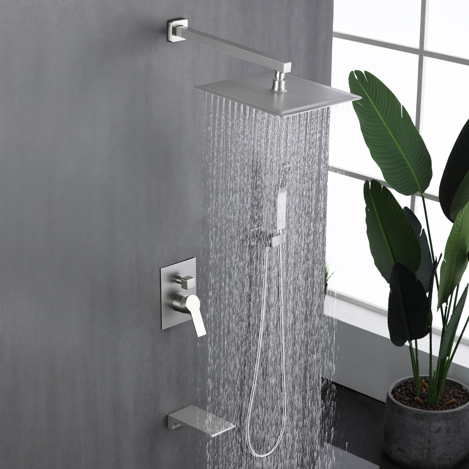 Cobbe LSSSSFF0212N Showerhead-Bar-Panels - View #9