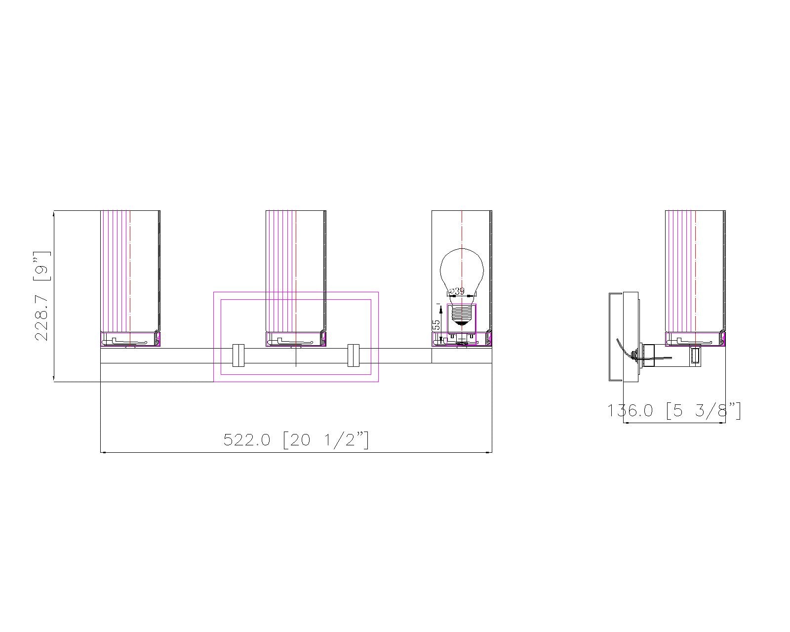 Z-Lite 3044-3V-MB b089995 - View #8
