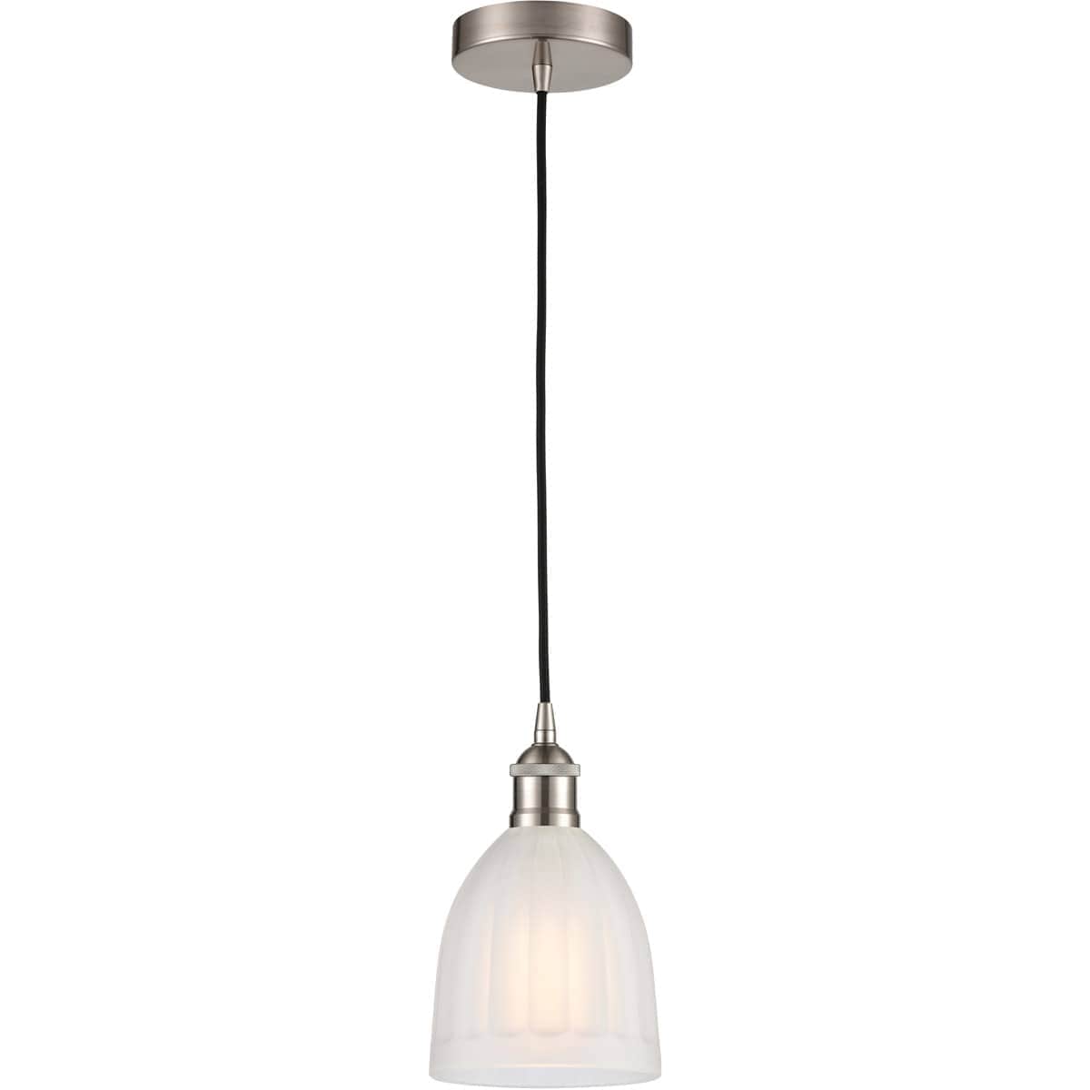 Innovations Lighting -  616-1P-SN-G441 Edison Brookfield Mini Pendant Brushed Satin Nickel