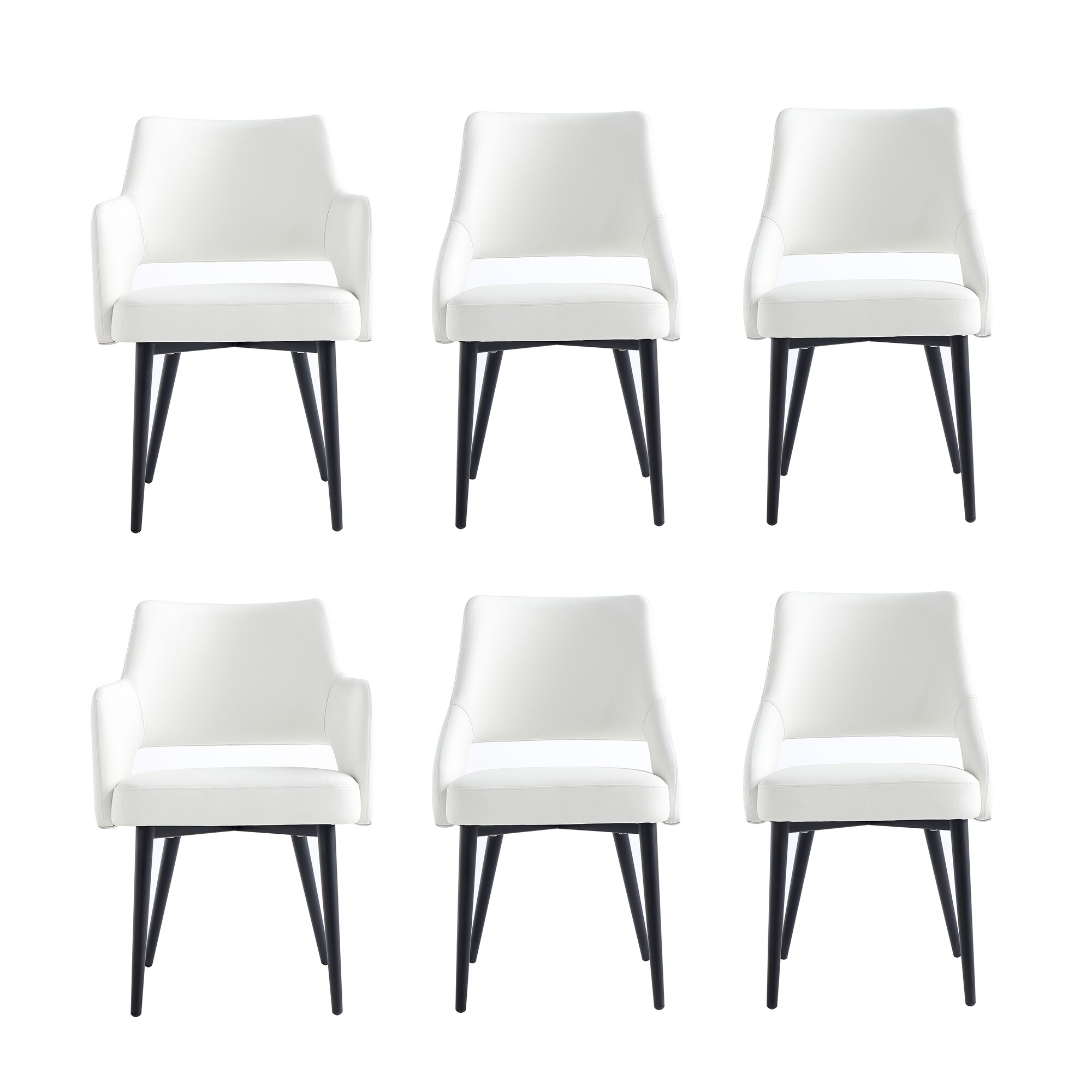 Manhattan Comfort 6-DC104-WH Dining-Chairs - View #2
