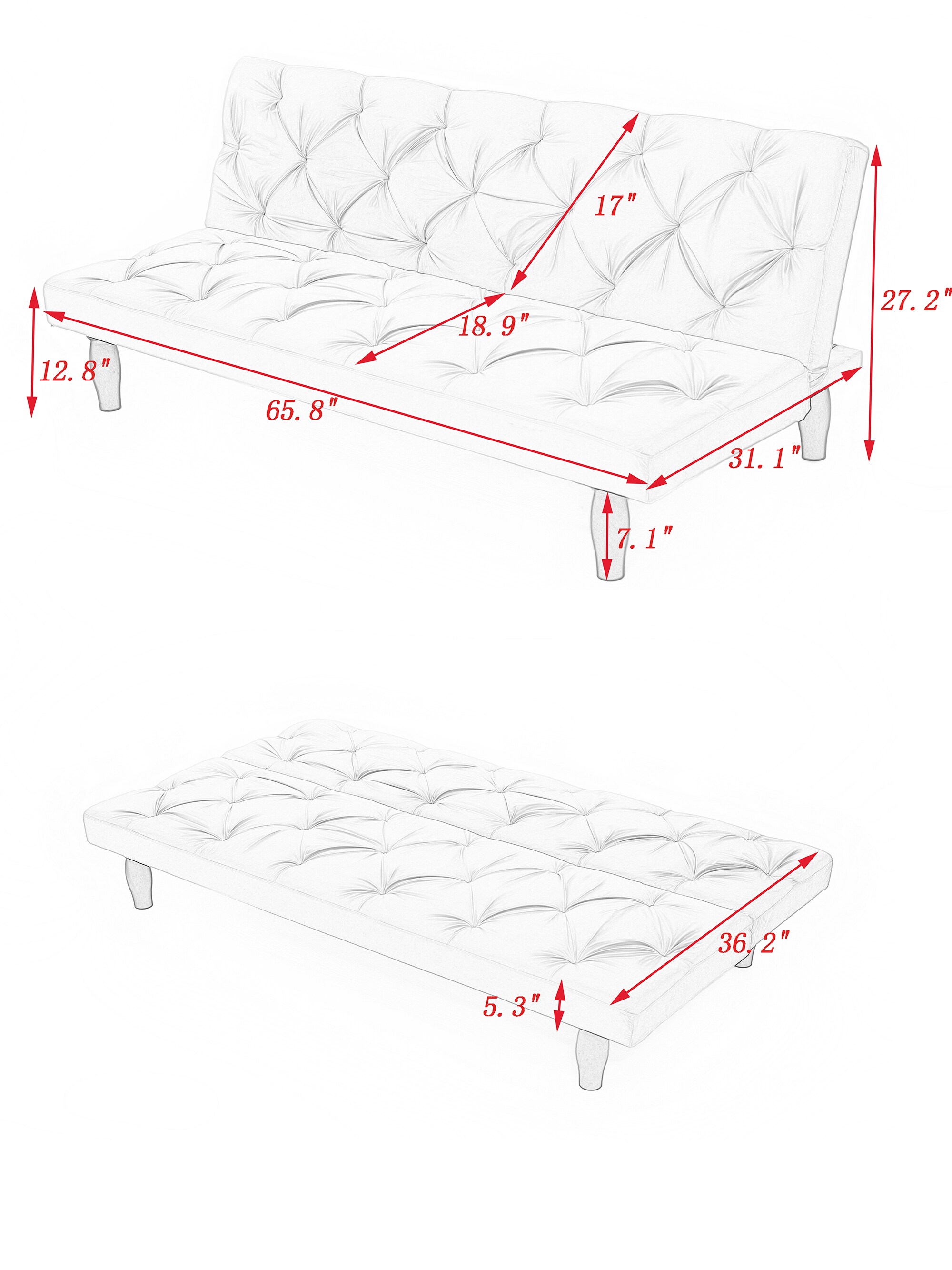 Bybafun YD2700018 Sofas-Loveseats - View #4