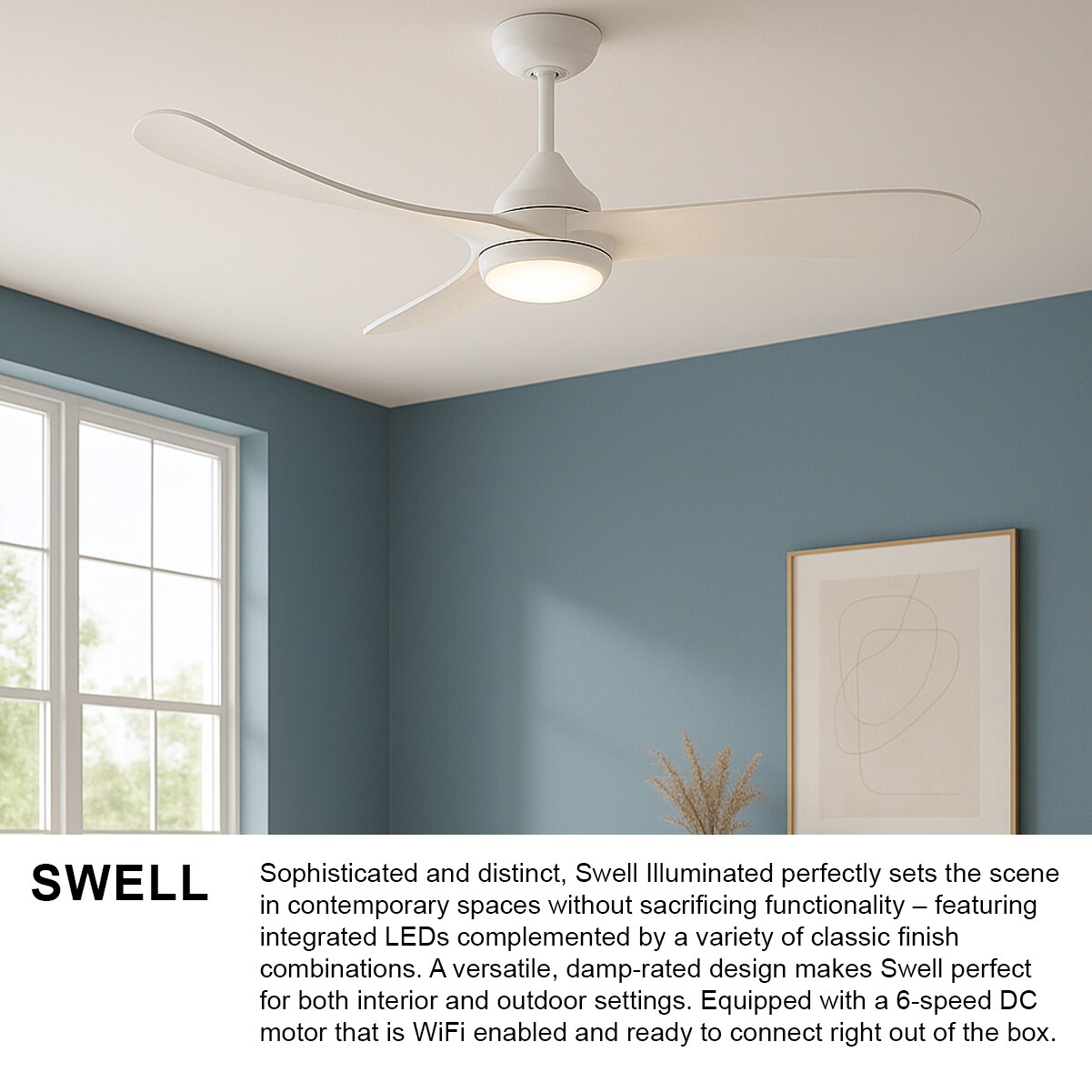 Hinkley 903856FWW-LDD Ceiling-Fans - View #9