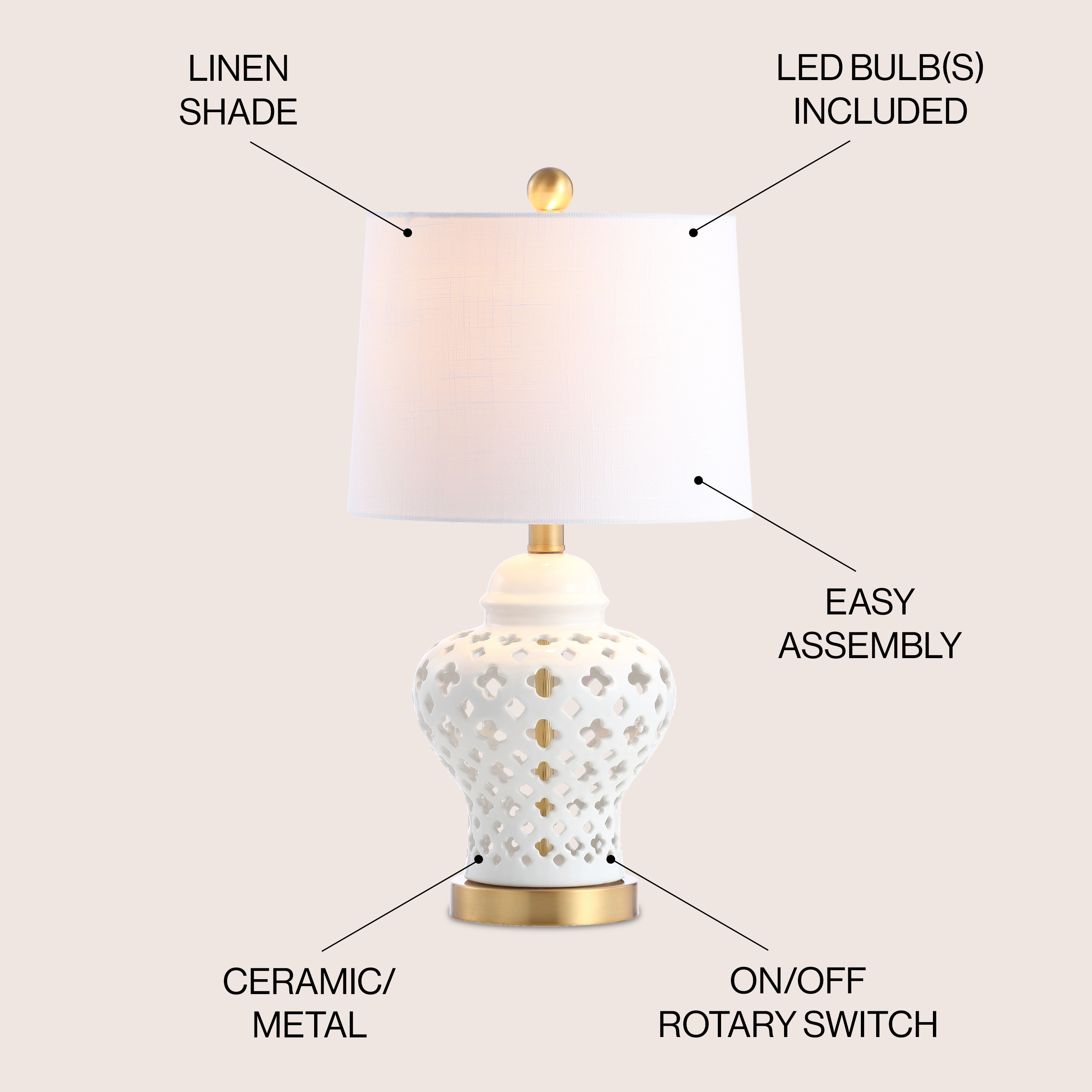 JONATHAN  Y JYL6210A Table-Lamps - View #3