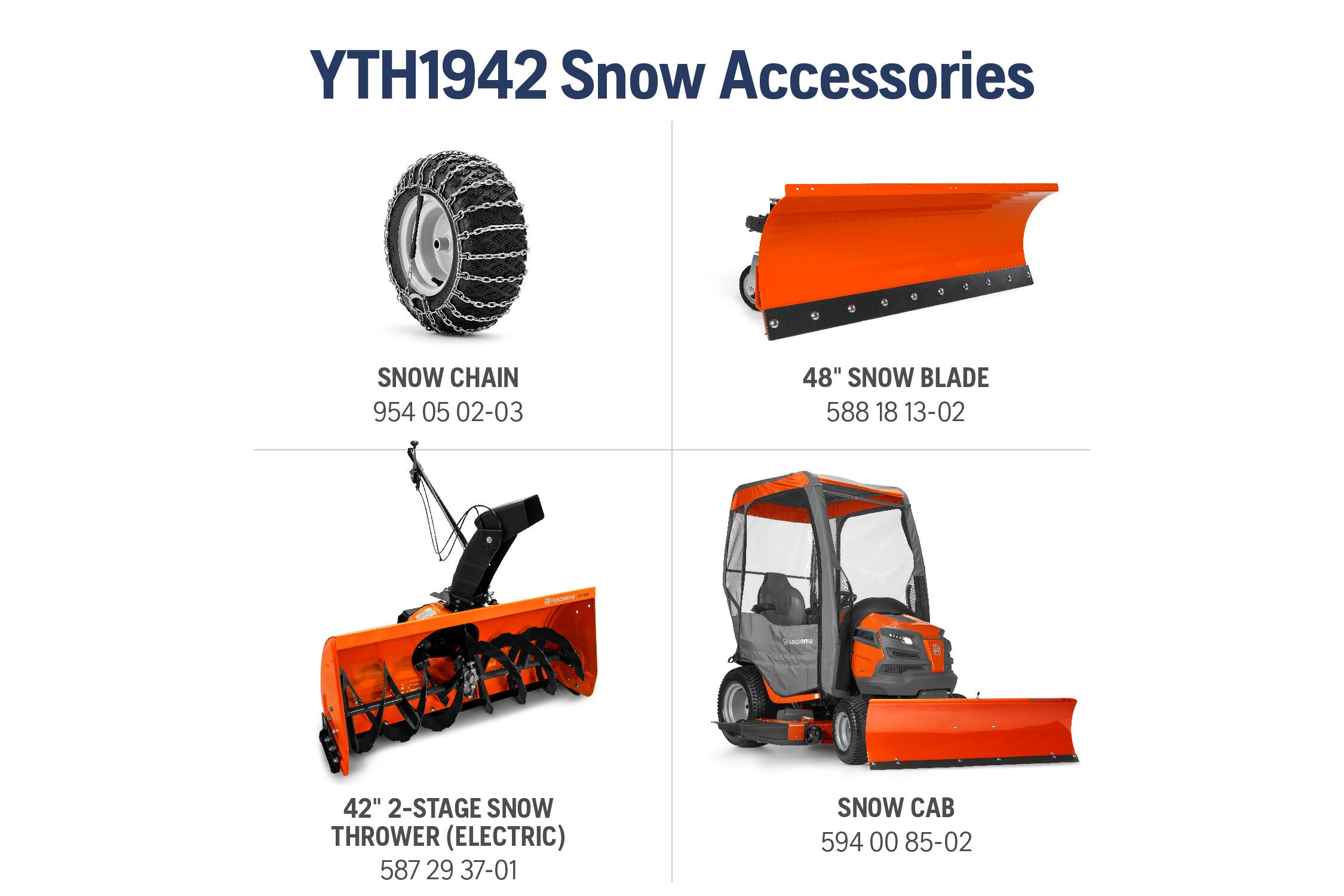 Husqvarna yth18542 2024 specs