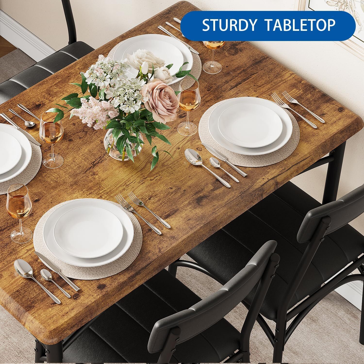 Garvee XSN-PHO-0X725-BR4 Dining-Tables - View #6