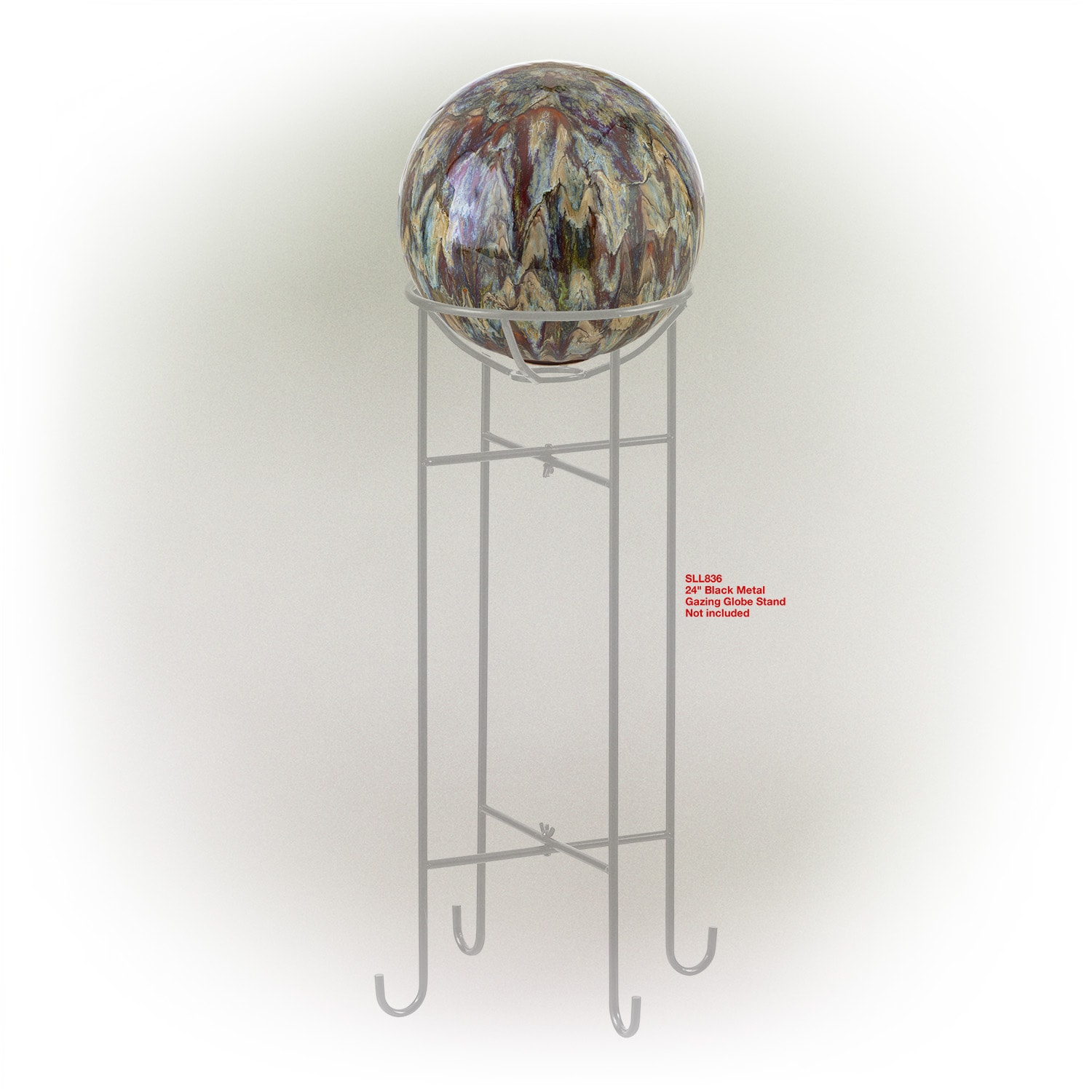 Alpine Corporation TOM252 Gazing-Ball-Stand - View #9